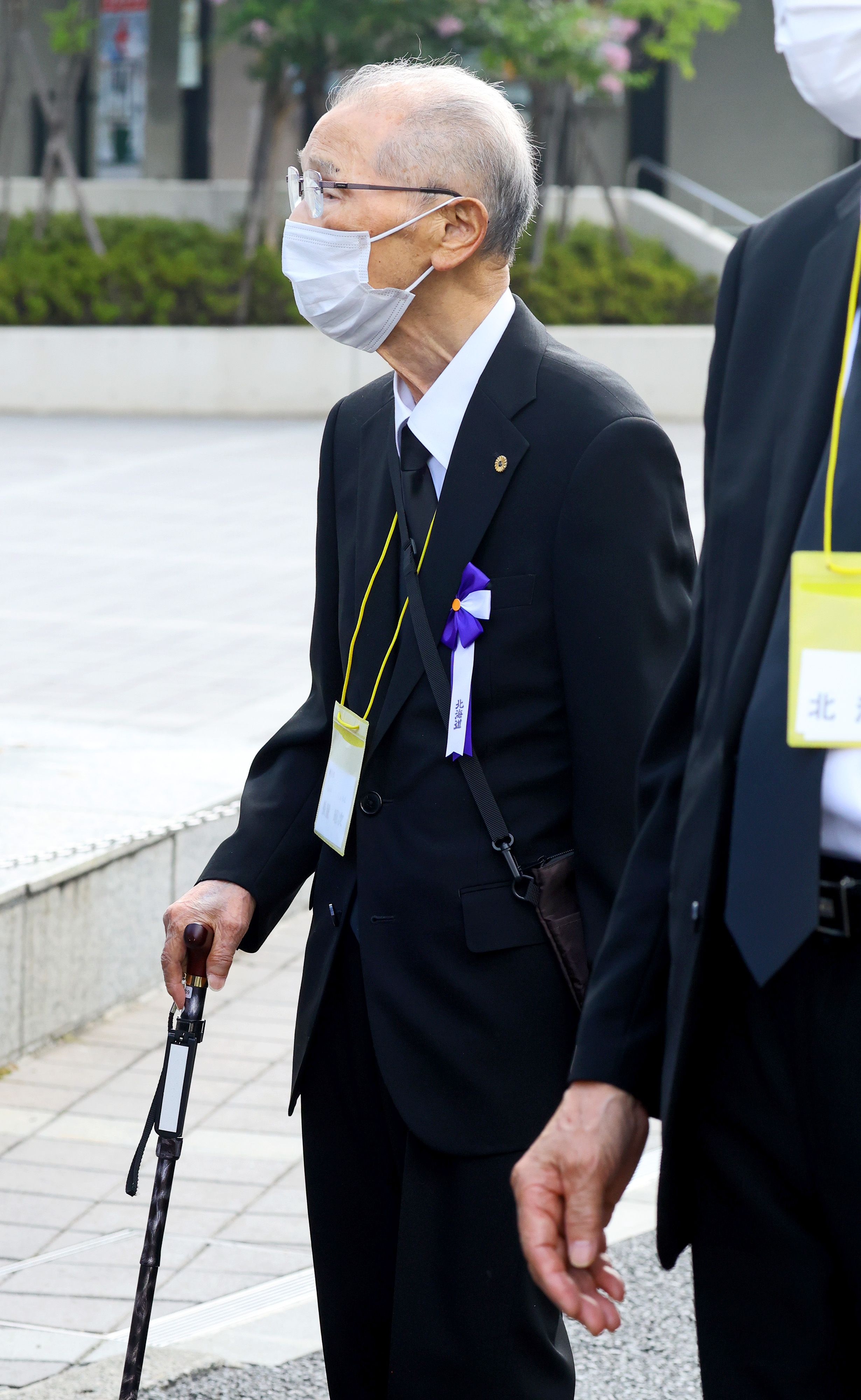特攻出撃の先輩への思い胸に戦没者追悼式出席 最高齢遺族の長屋昭次