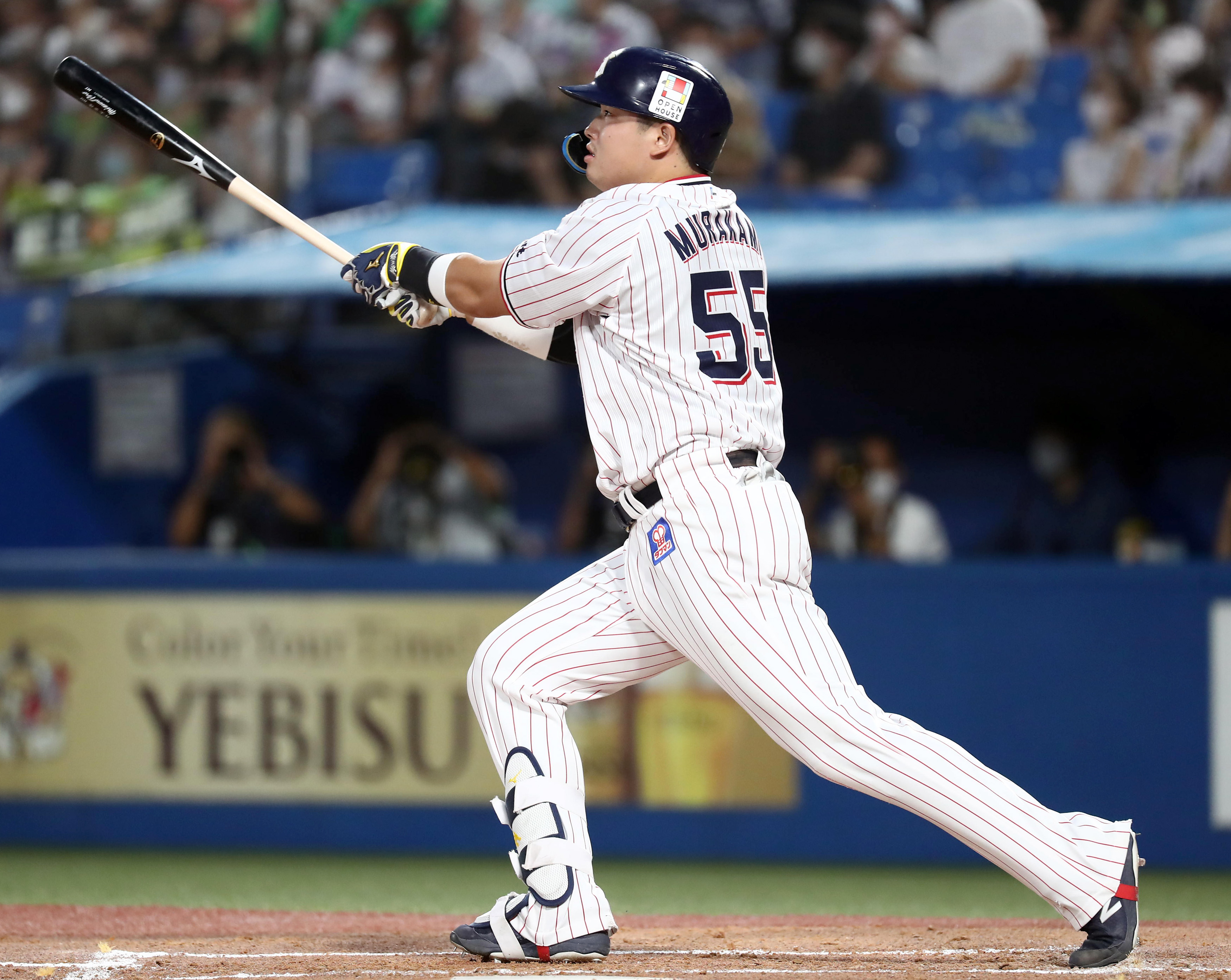 【村上宗隆】通算100本塁打達成（史上最年少21歳7カ月）（21.9.19） ヤクルトの村上宗隆 史上最年少のプロ通算100本塁打：東京新聞