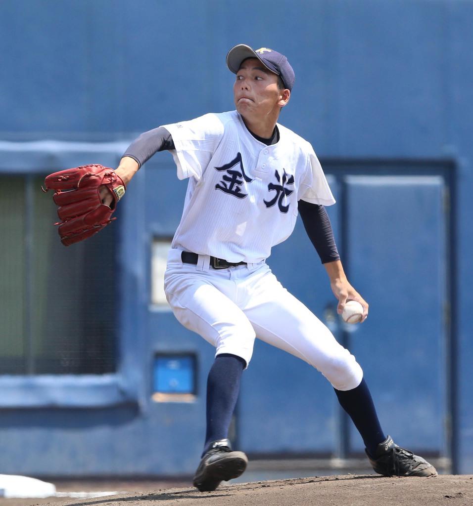 甲子園出場校】大阪府・金光大阪高校野球部ユニフォーム XOサイズ - 野球