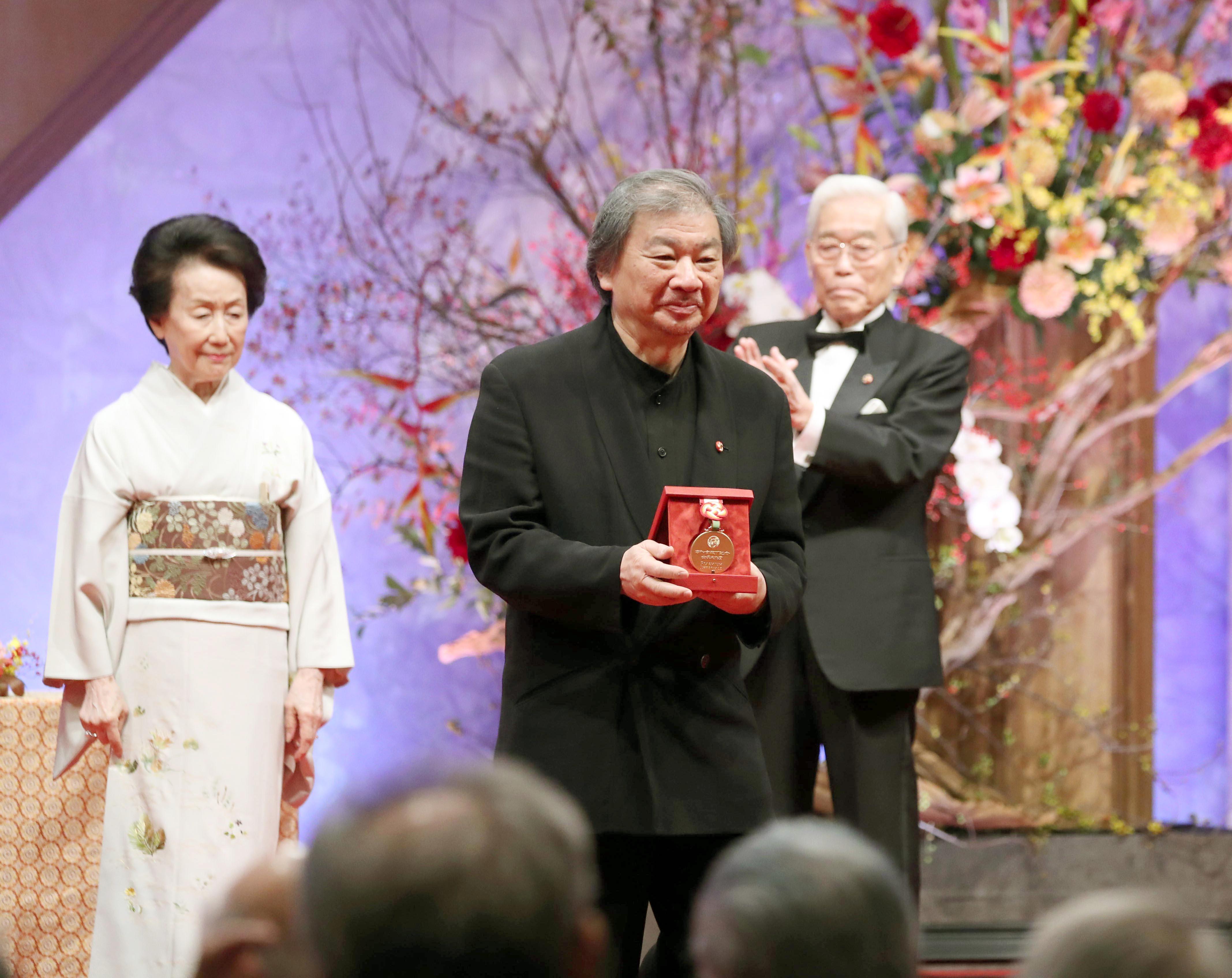 建築部門の坂茂氏、作品通じ社会に提案「心から誇りに思う」／高松宮