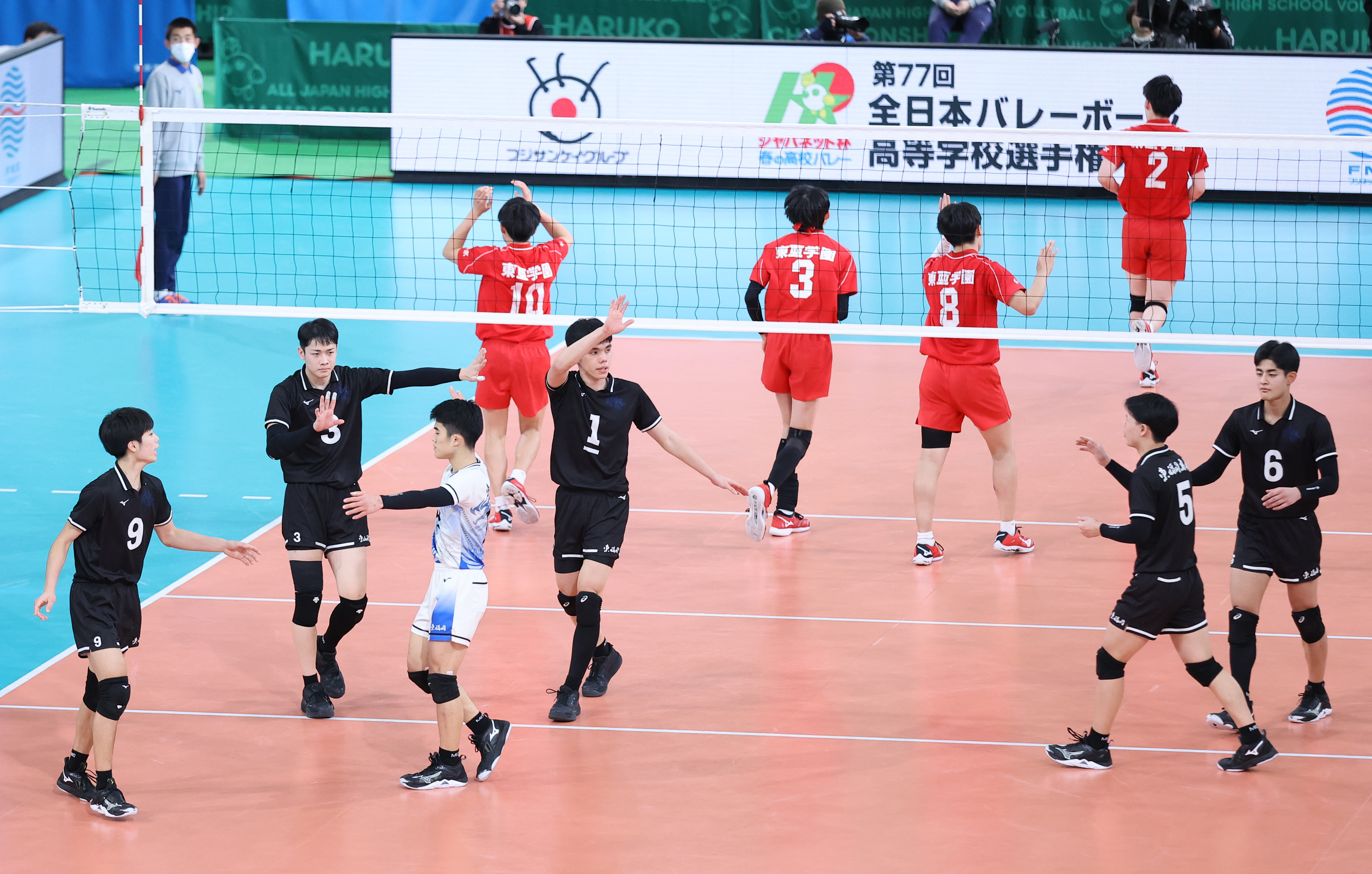 試合結果】東福岡が決勝進出 東亜学園にストレート勝ち 春高バレー男子