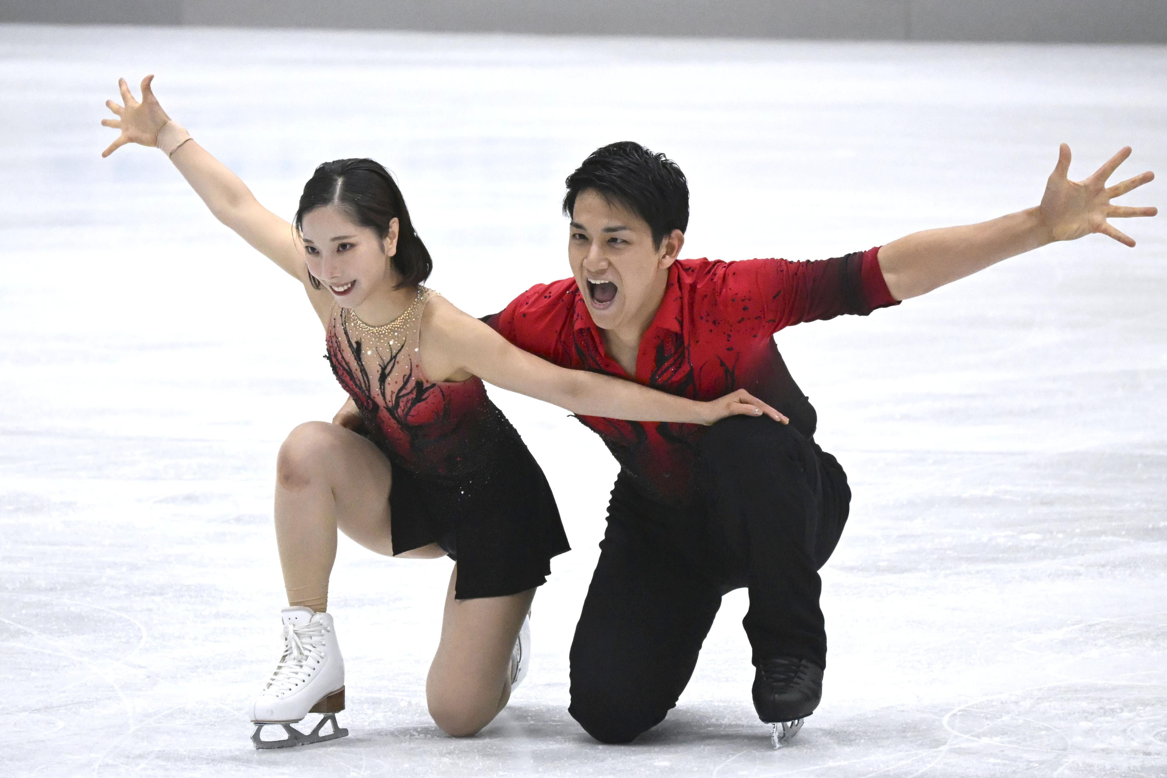 三浦璃来、木原龍一組がペアSP首位 フィギュアCSネーベルホルン杯