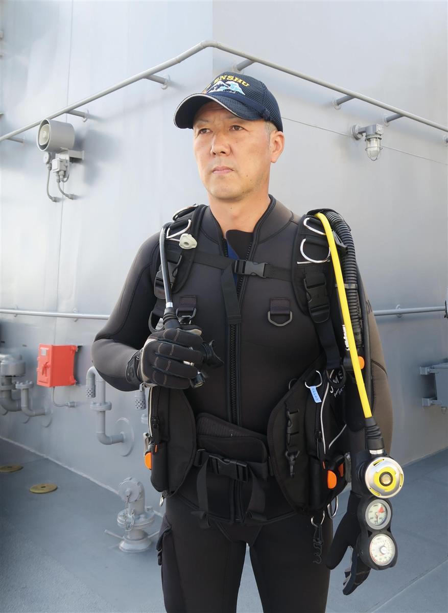 国民の自衛官 横顔 ５ 人のためになりたい 海自多用途支援艦 えんしゅう 先任伍長 近内淳海曹長 ４９ 産経ニュース