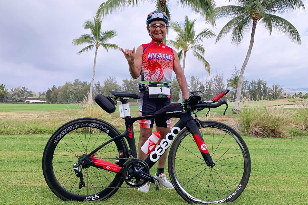 90歳”の最高齢アイアンマン・稲田弘さん 世界選の切符逃すも「91歳で