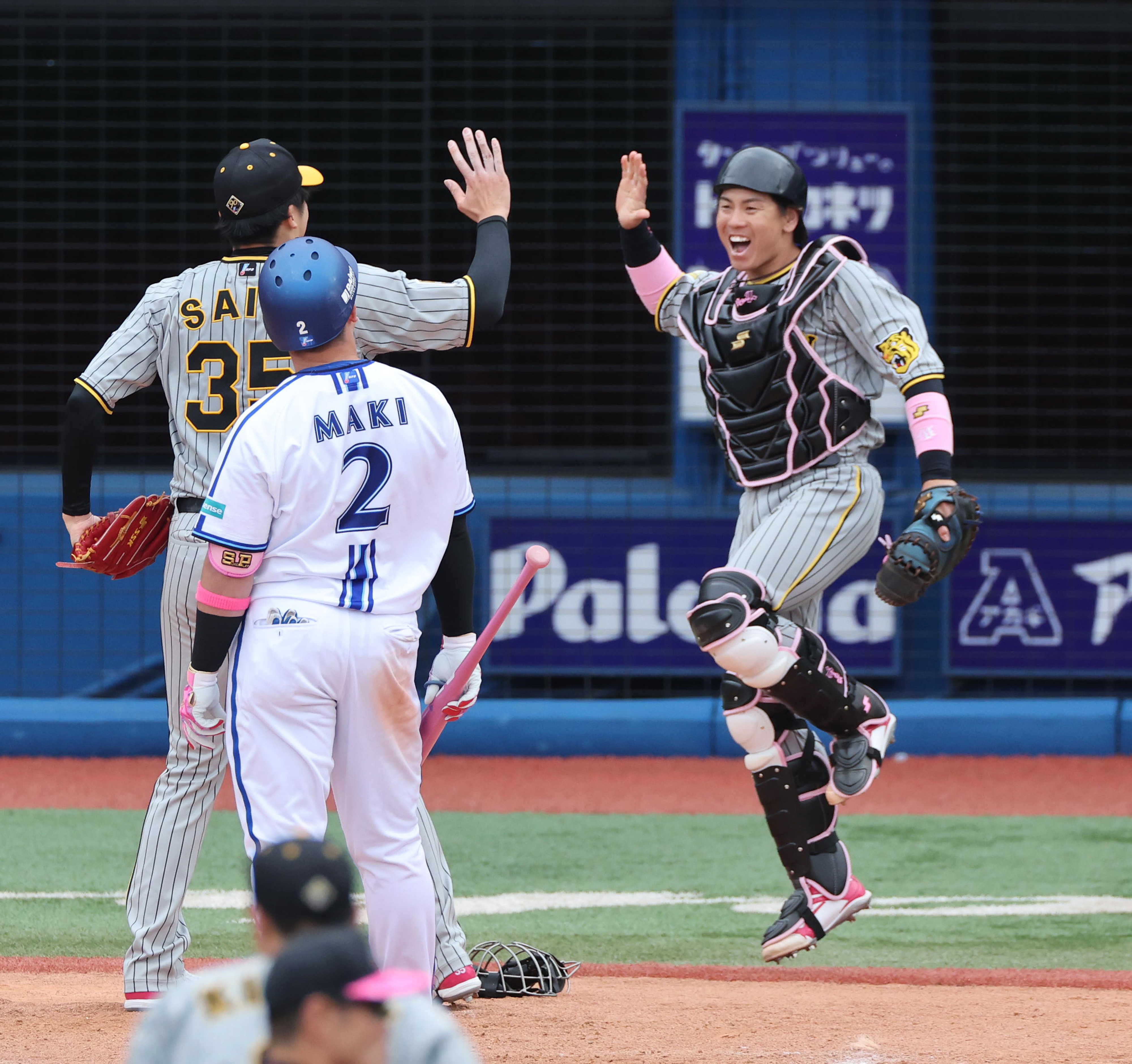 阪神・梅野隆太郎、才木への声掛けは「引いたらダメやぞ」１０００試合 