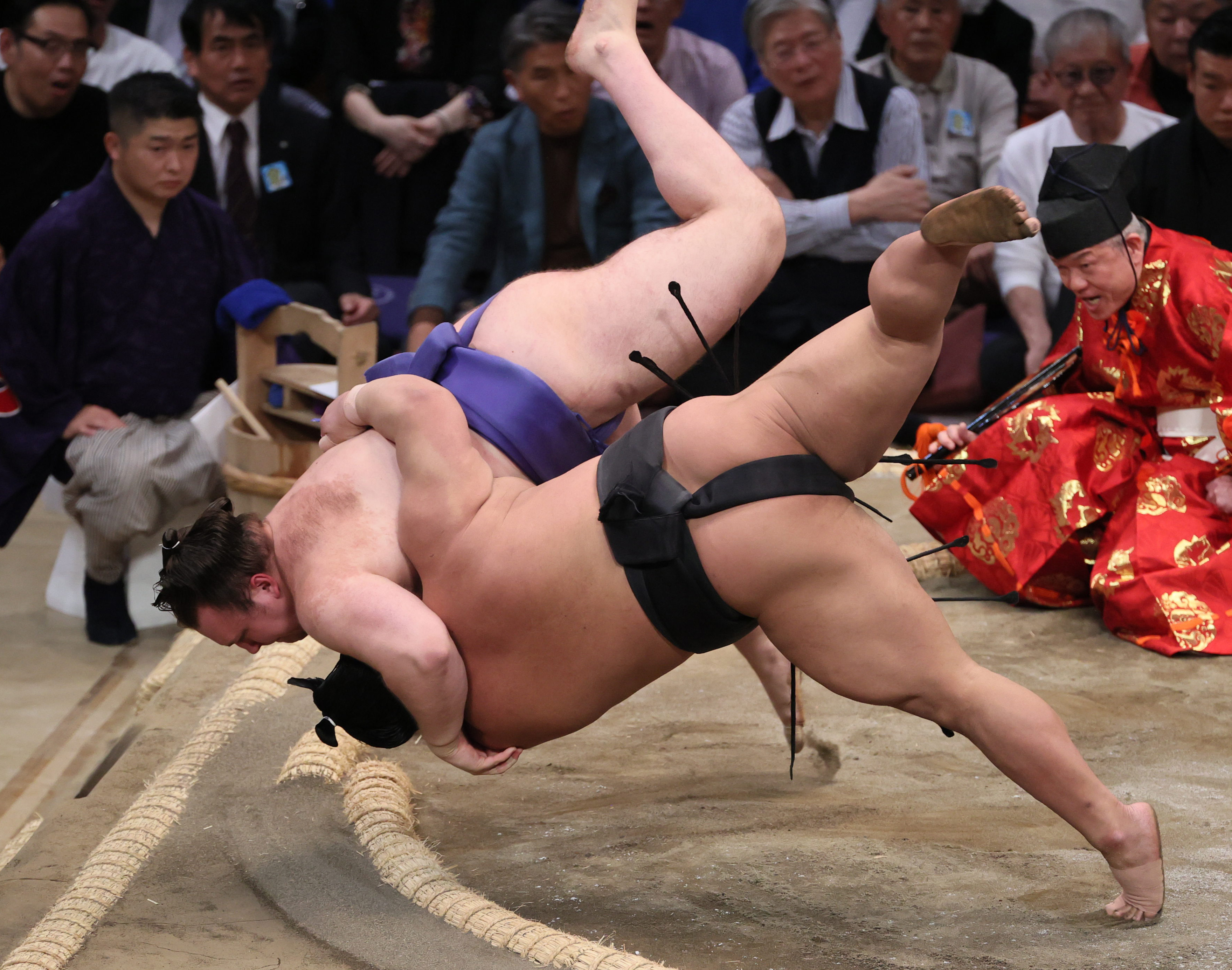 チ*マ様 大相撲 浴衣 反物 安青錦 安治川部屋 チューリップバッグ チ