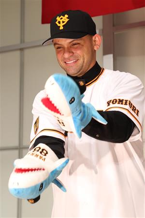 読売ジャイアンツ ハンドパペット「パラシャーク」 withfans 大人気の