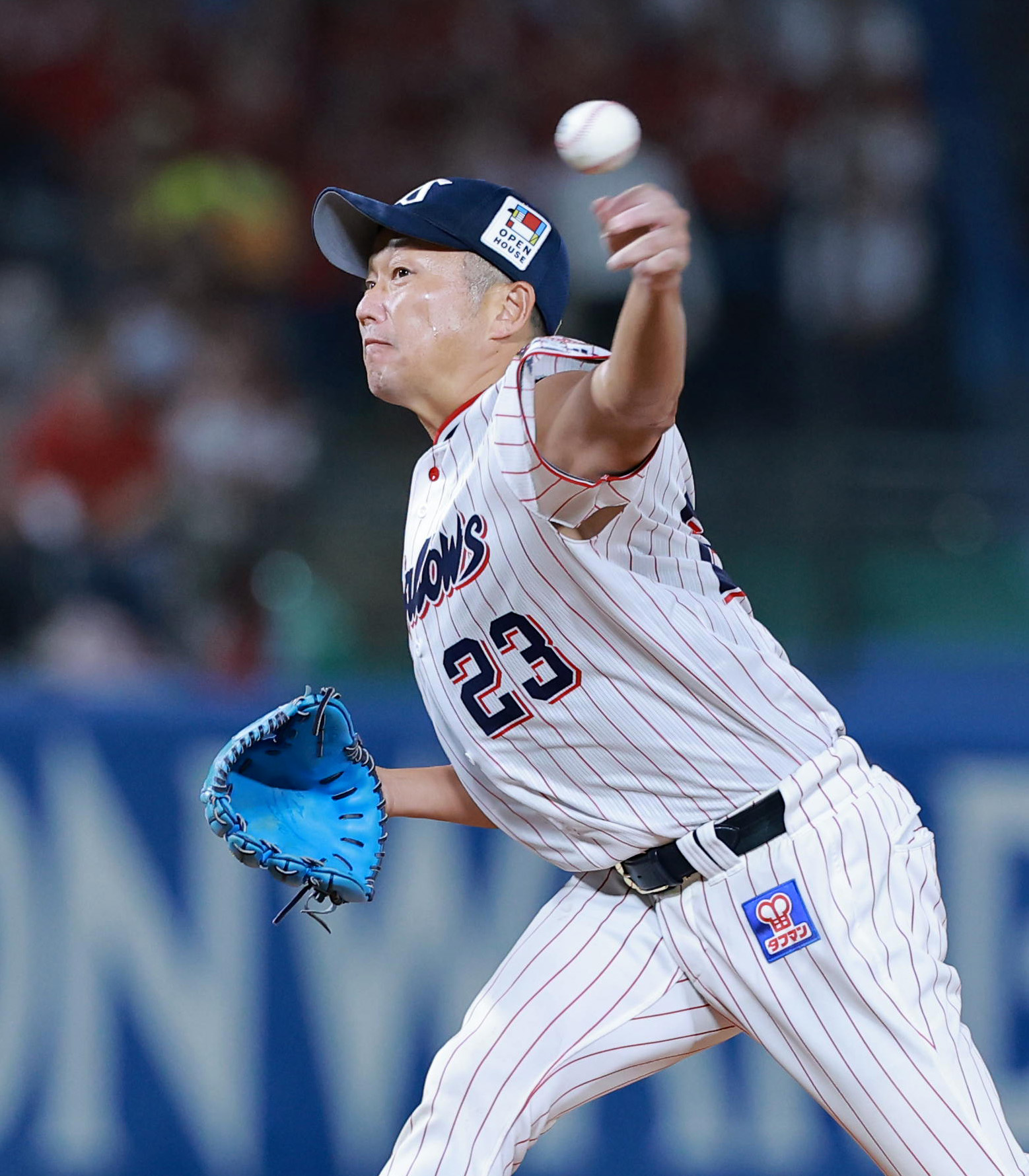 球界最年長のヤクルト石川雅規、200勝へ決意 44歳「次の1勝を全力で