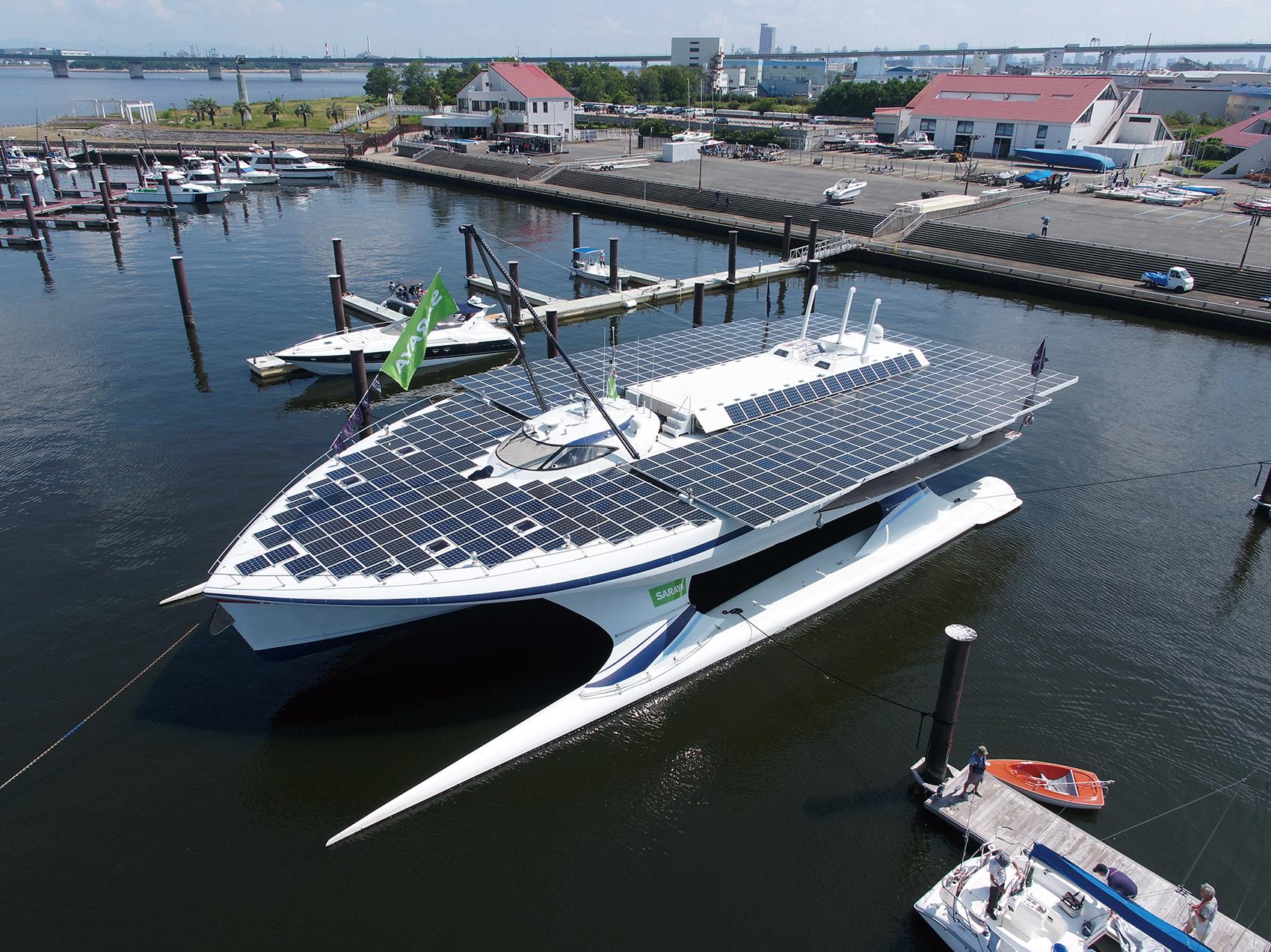 動画】万博PR 座礁「ポリマ号」から「帆船みらいへ」に引き継ぎ