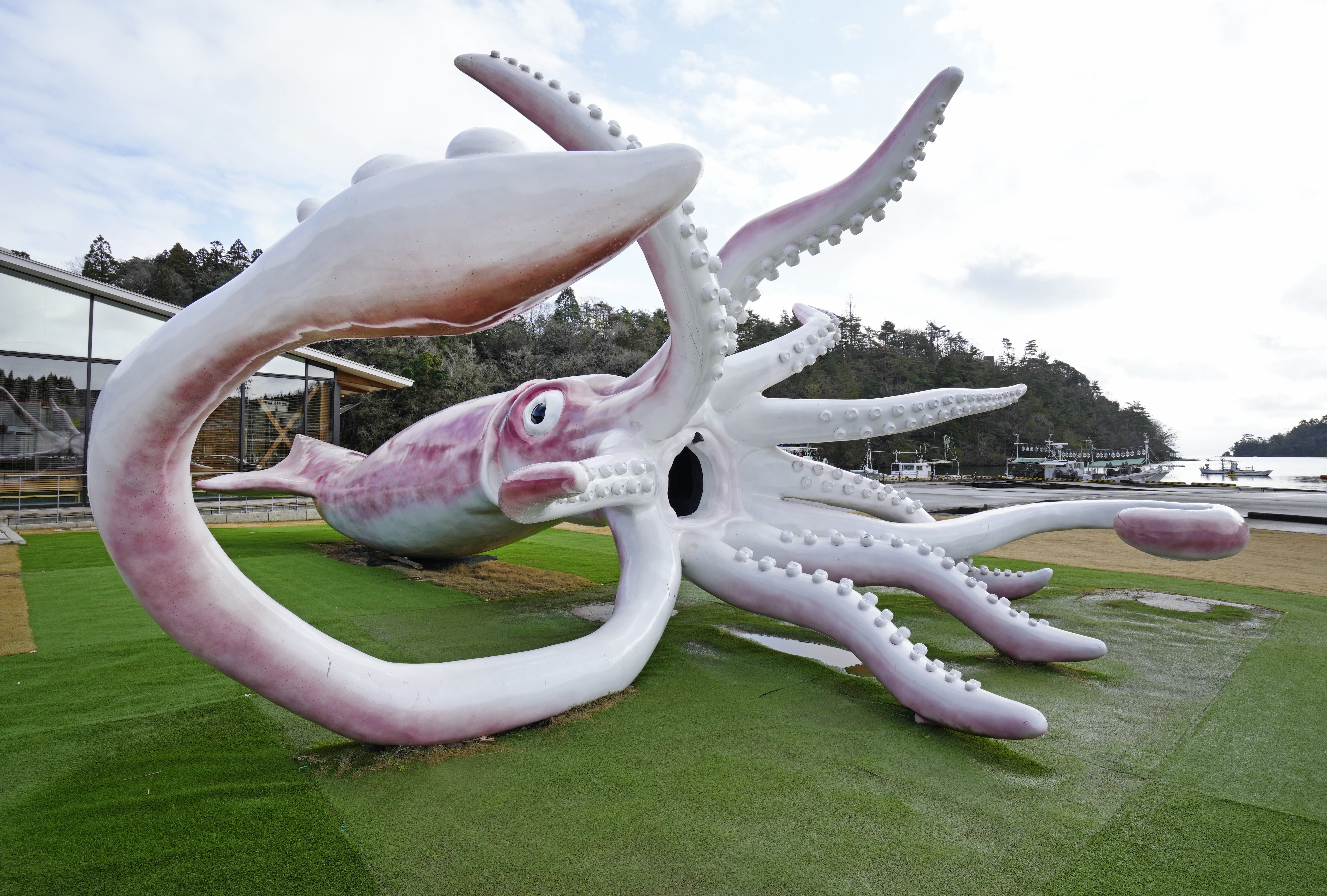 イカキング「見に来てね」 GWまでに施設営業再開目指す、能登町 - 産経