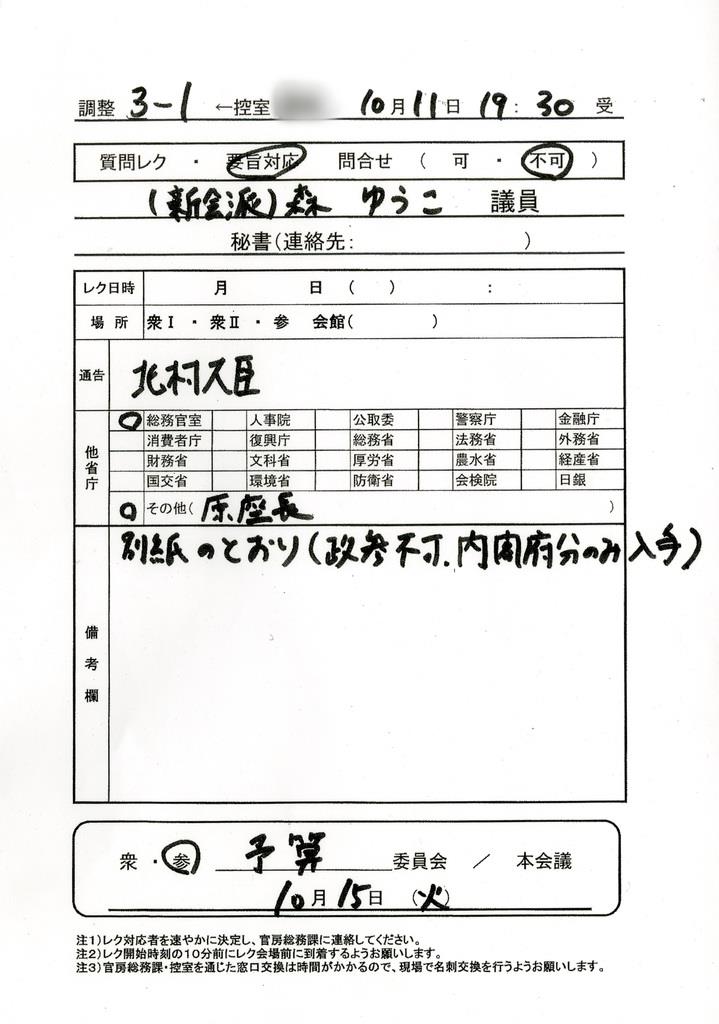 質問通告めぐり 漏洩 と逆ギレ 官僚犯人捜しに走る野党 1 3ページ 産経ニュース