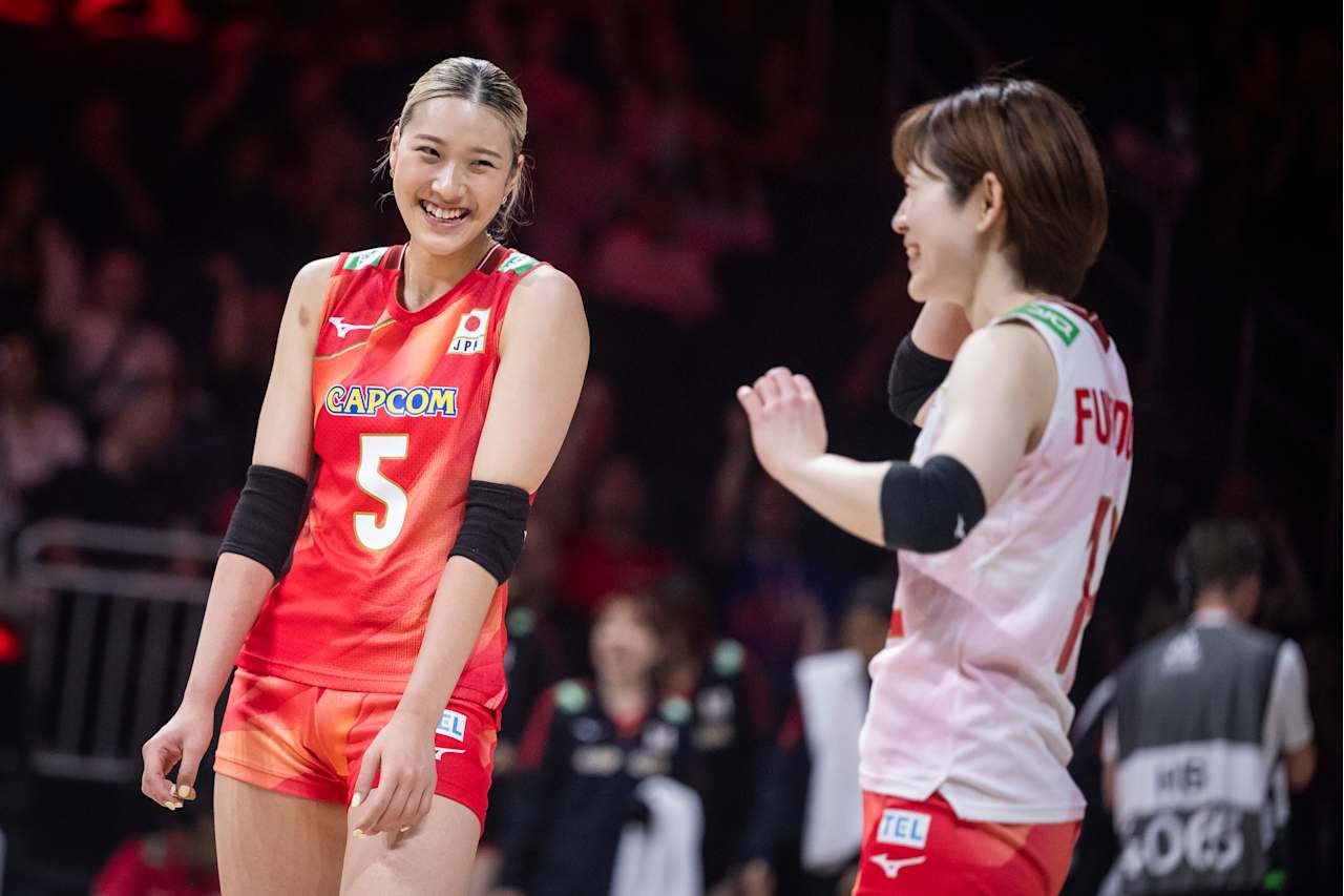 佐藤淑乃がチーム最多の18得点 「1セット目は硬さがあったけど、いい