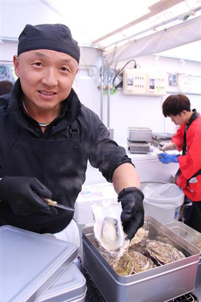 おいしさ金メダル級 オフィス街のど真ん中に牡蠣小屋オープン 東京 大手町 産経ニュース
