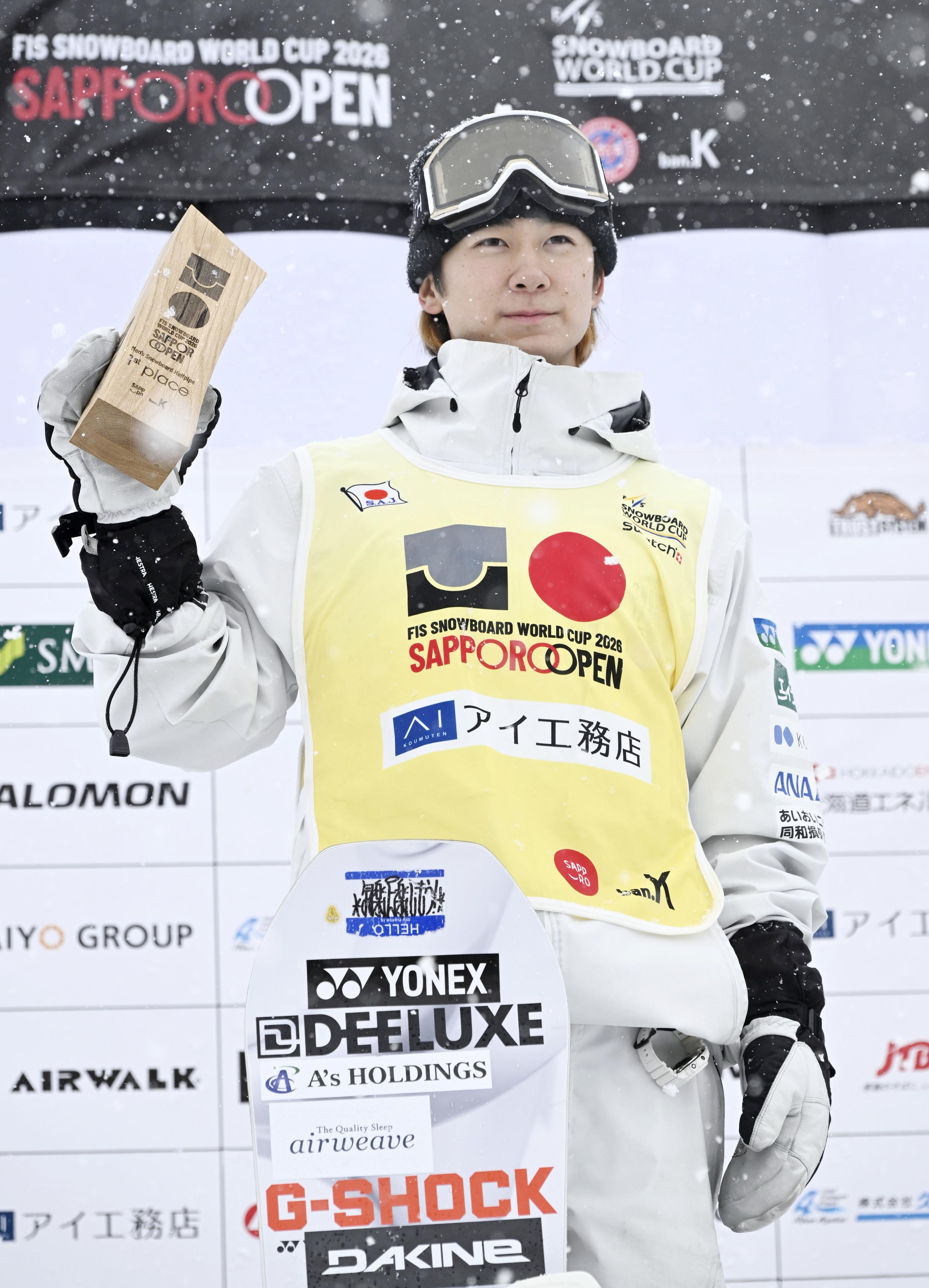 戸塚、種目別Vへ貴重な1勝 「W杯取れればやり切った1年に」 スノボ