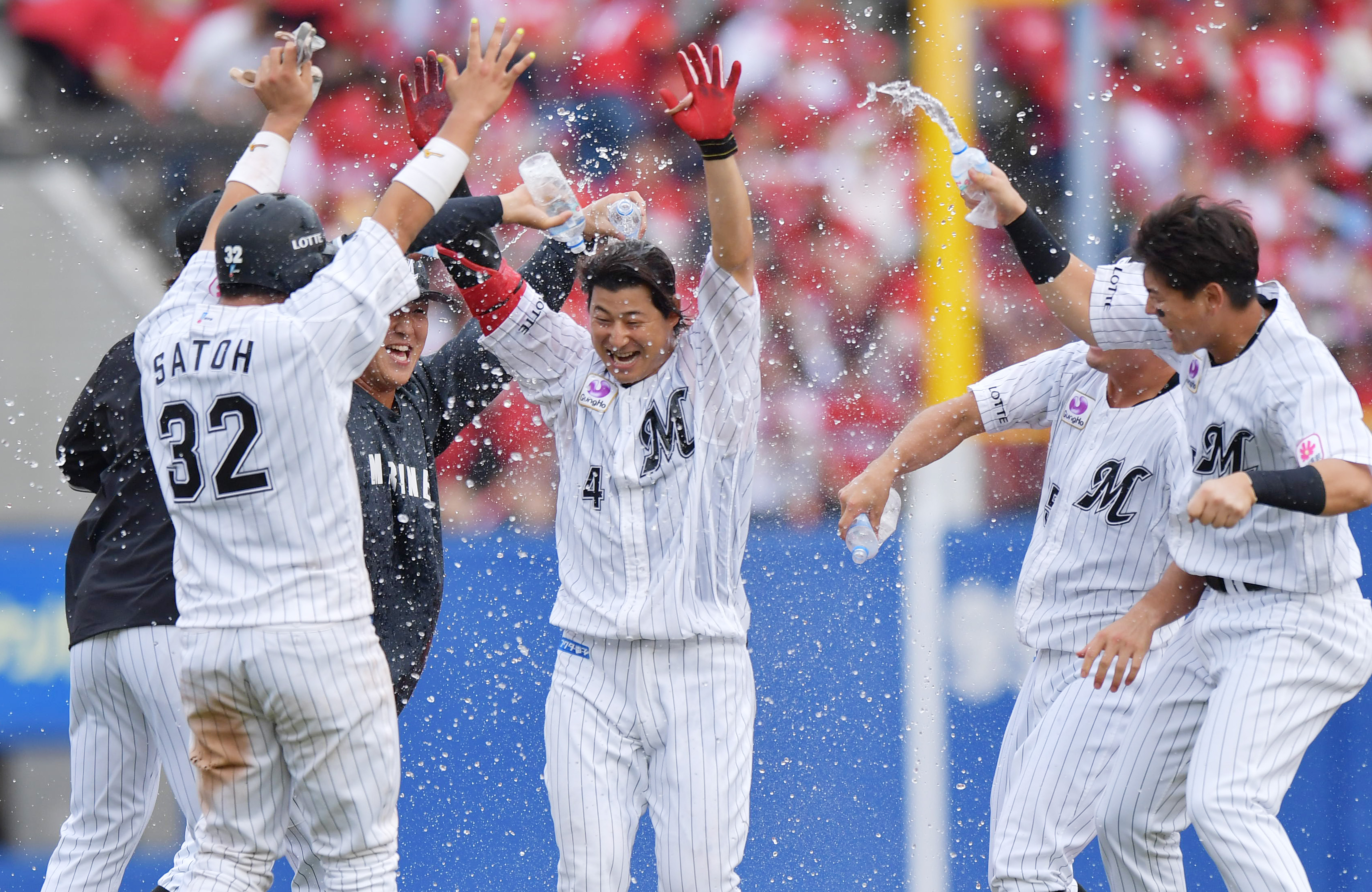 ロッテ・藤岡裕大が決めた！ 「最高で～す！」チーム今季初＆自身初の