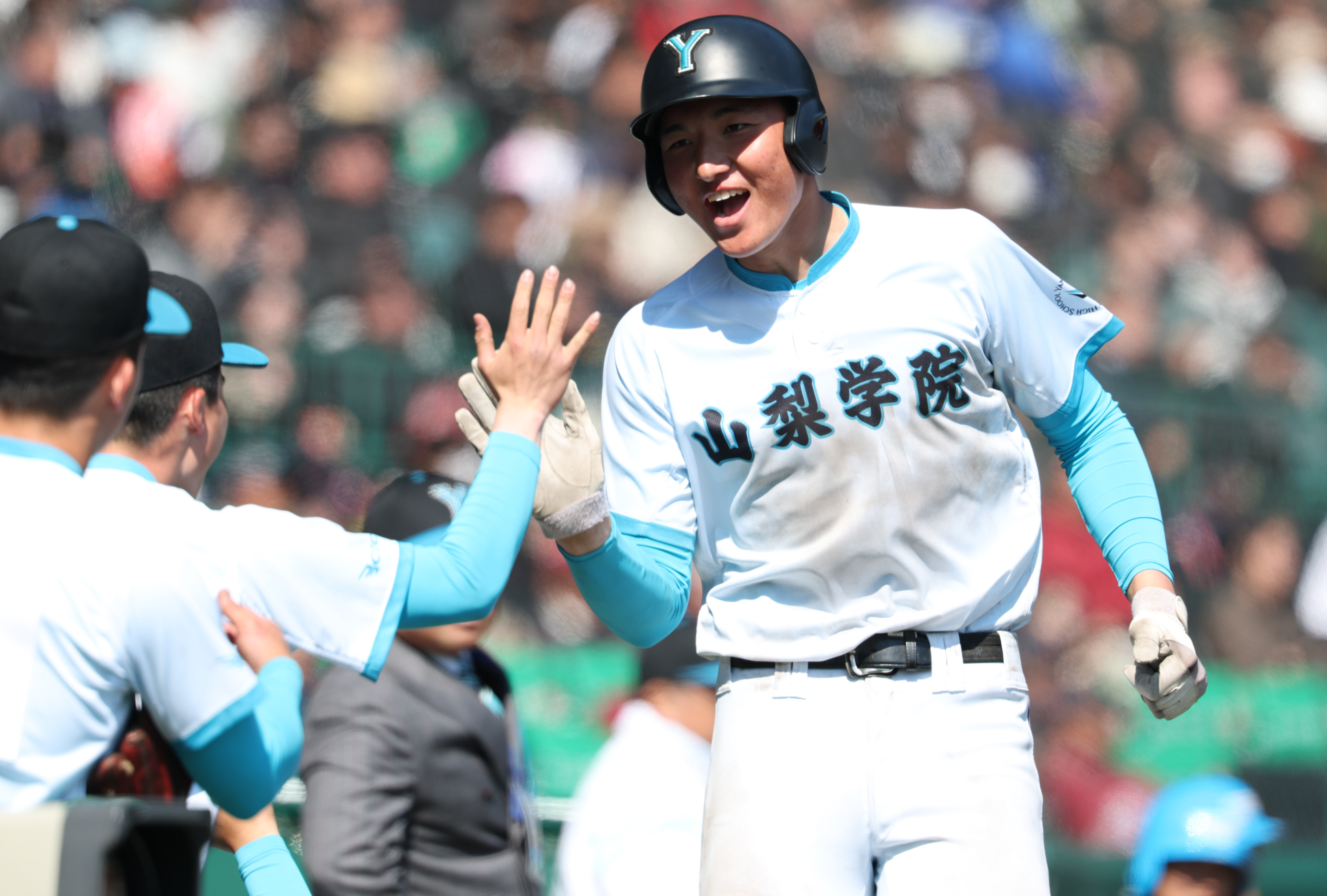 センバツ】山梨学院の〝ポスト大谷〟菰田陽生が2安打 リアル二刀流は2