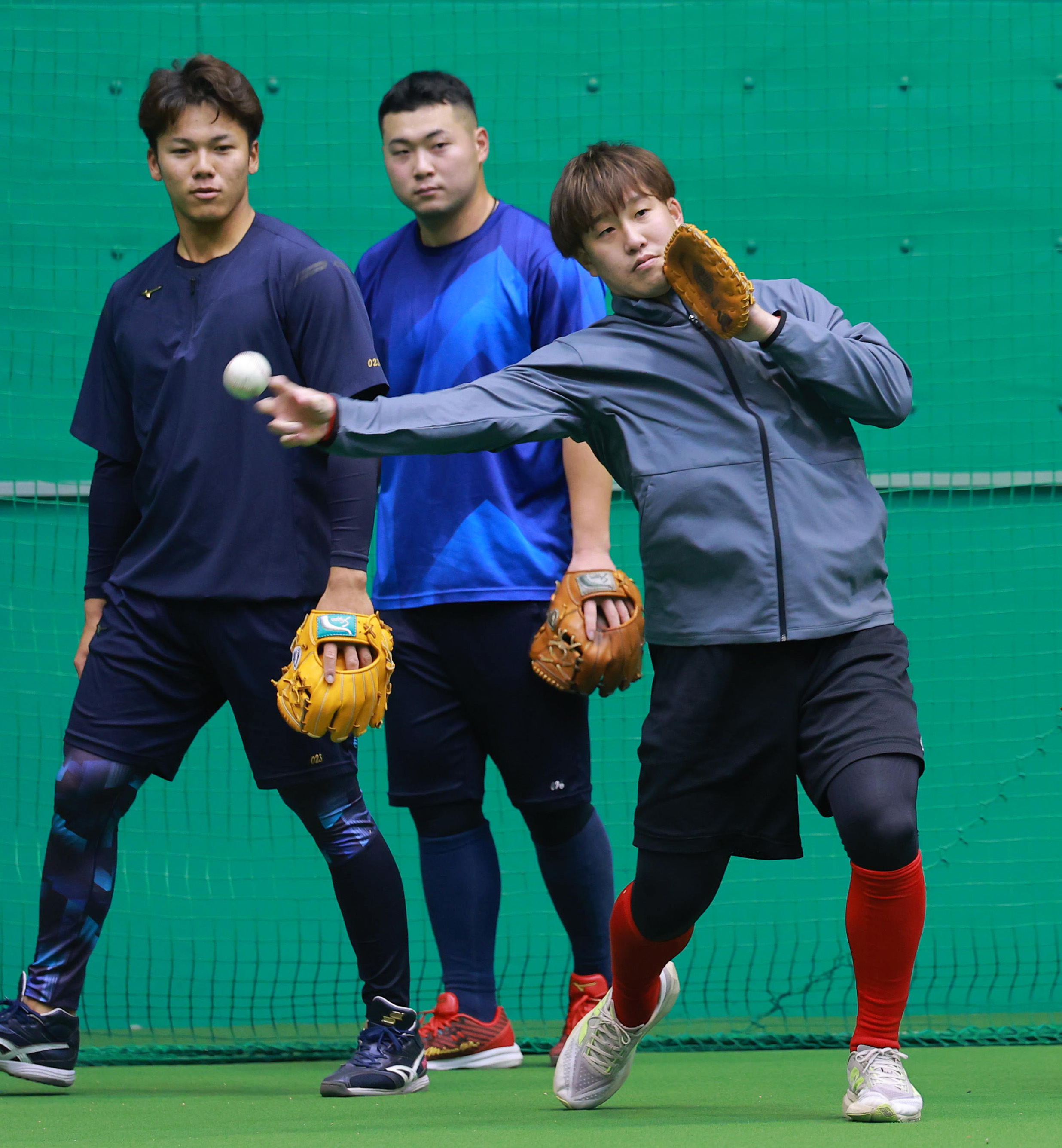 広島・小園海斗、松山自主トレで守備力向上を誓う「意見交換できたら」