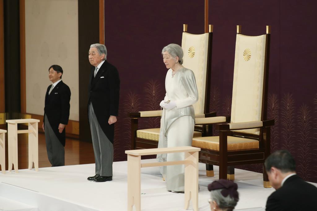 退位礼正殿の儀における天皇陛下のおことば - 産経ニュース