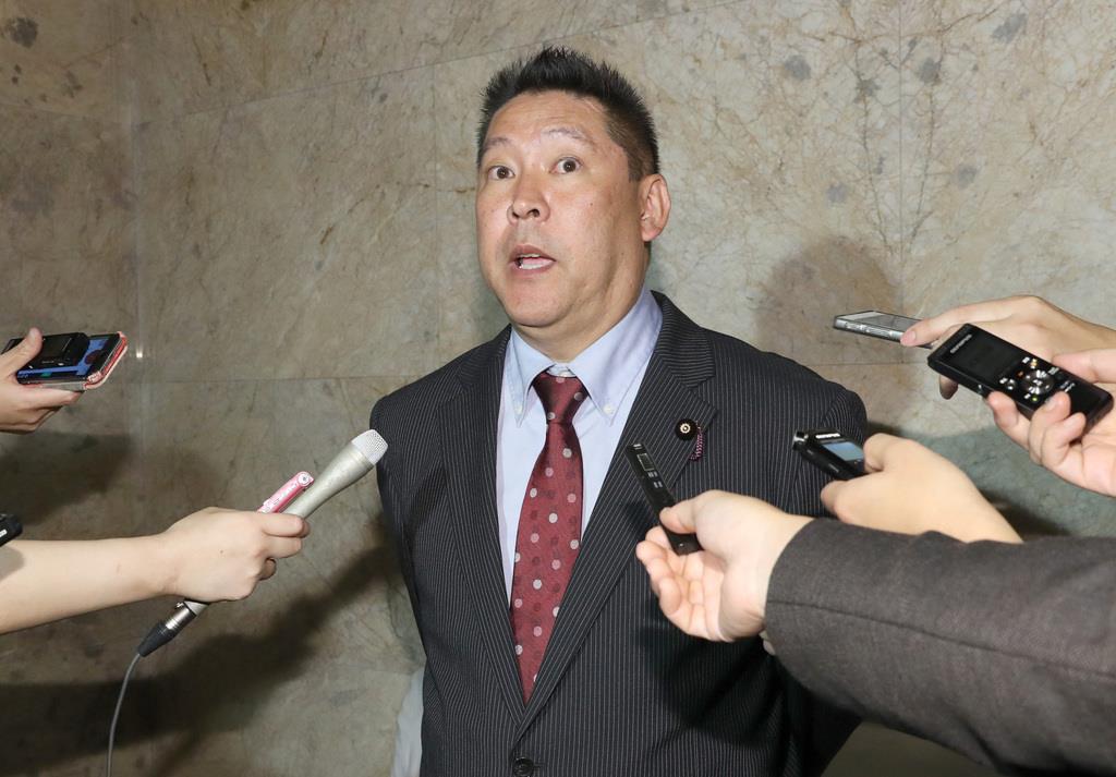 n国 立花党首 参院埼玉補選出馬を表明 産経ニュース