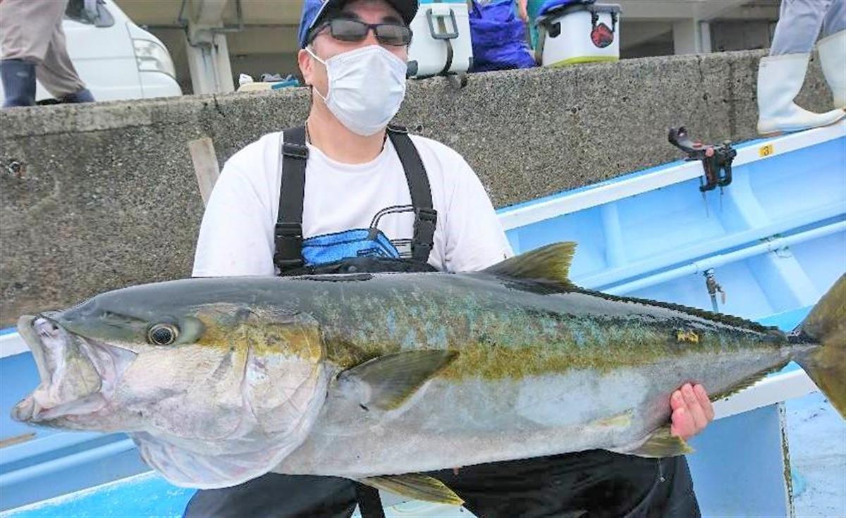 カモシで１５ １キロのヒラマサ 自慢ｓｈｏｔ サンスポ