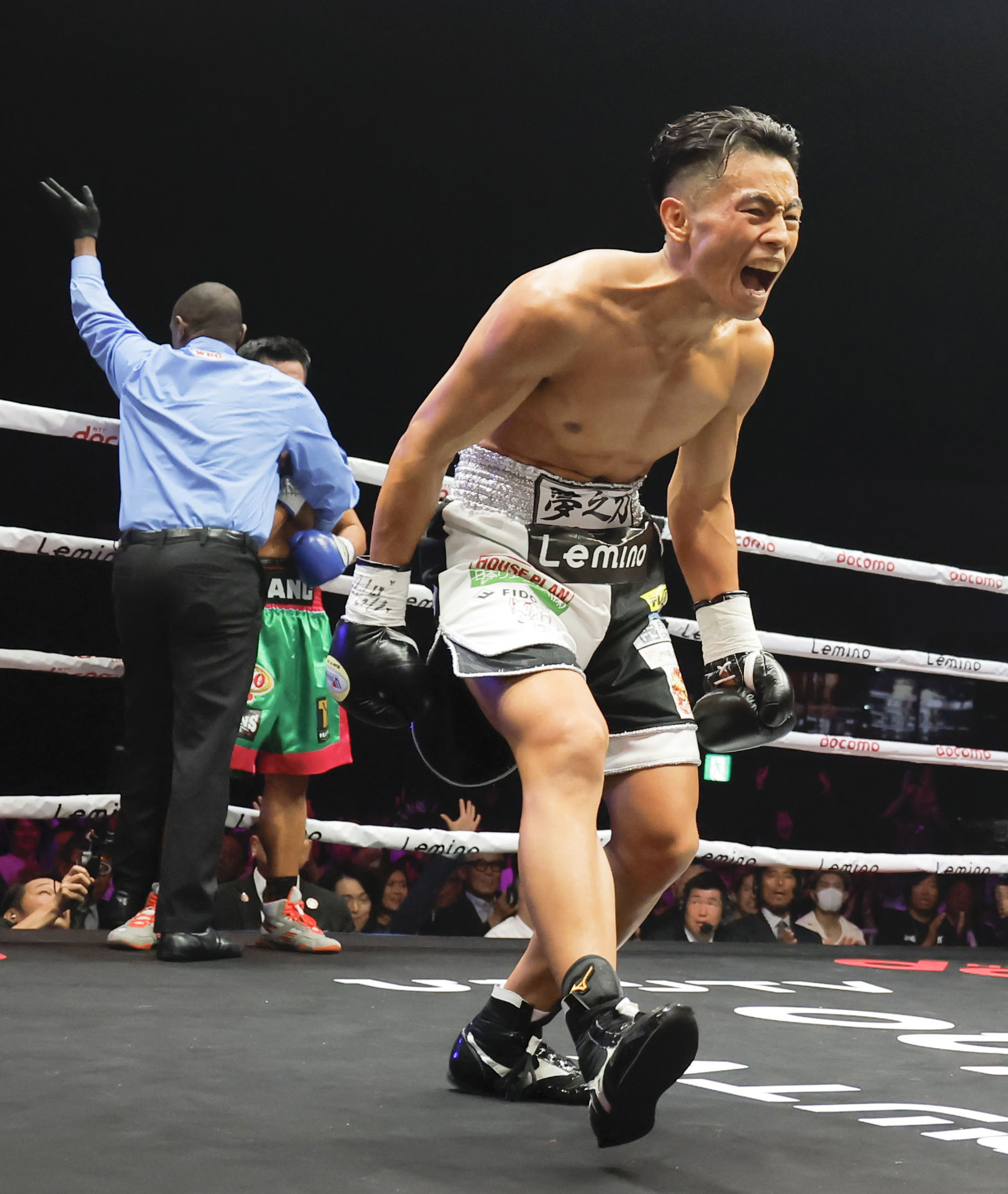 ボクシングポスター　長谷川穂積 vs ファツシオ　バレロ vs 嶋田　内山高志 ボクシングポスター 長谷川穂積 vs ファツシオ バレロ vs 嶋田