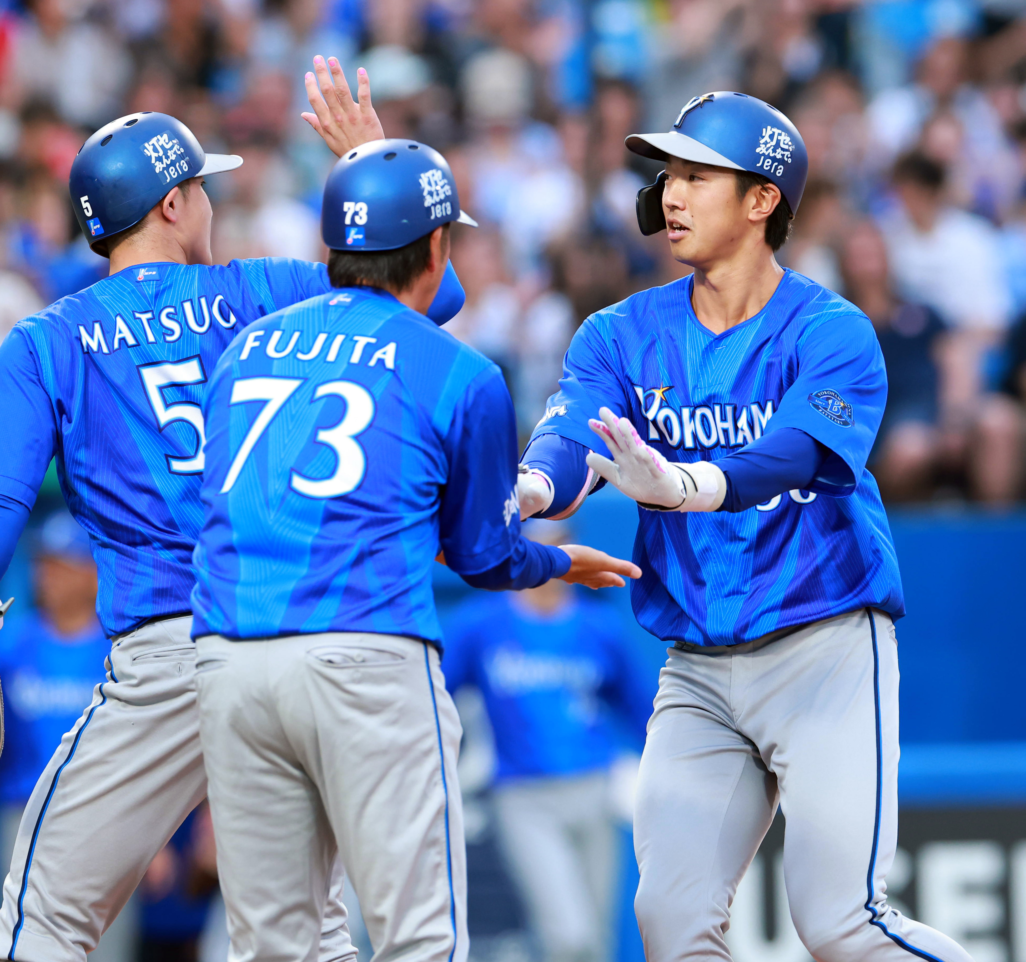 DeNA・梶原が先制1号2ラン「いい流れを持って来ることができてよかった