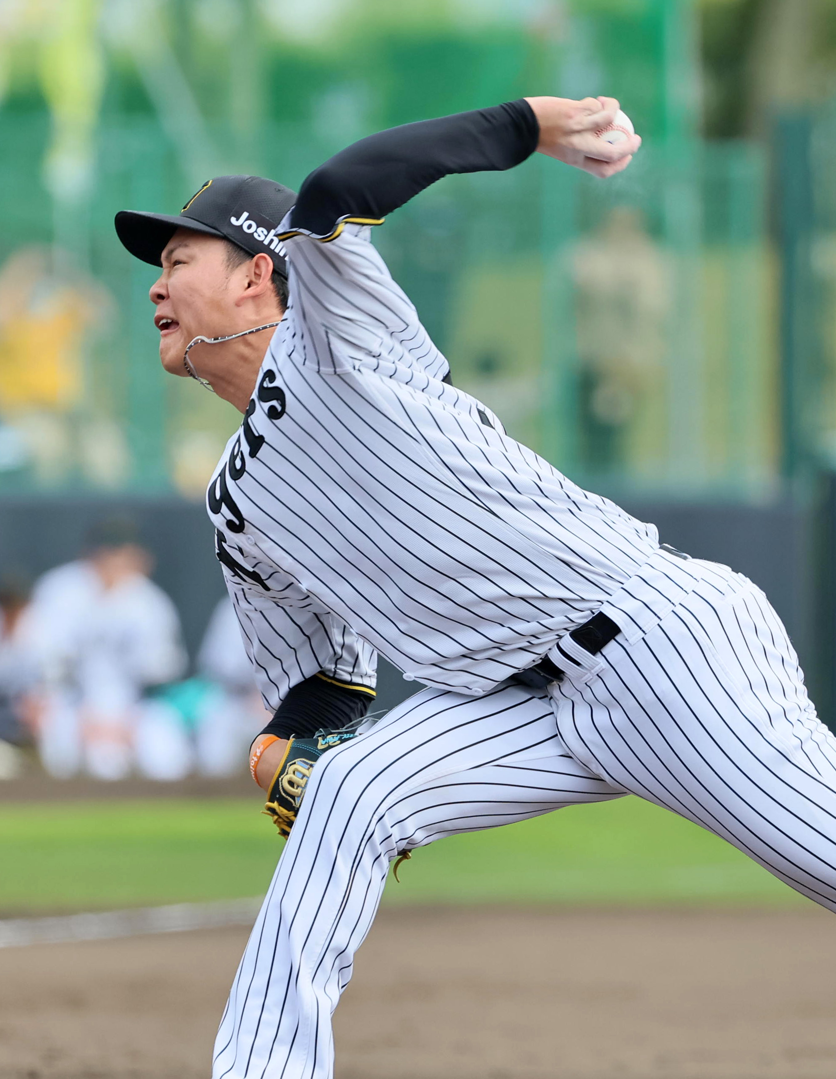 阪神・及川雅貴が初安打許すも「ぼちぼち…内容良かった」2回無