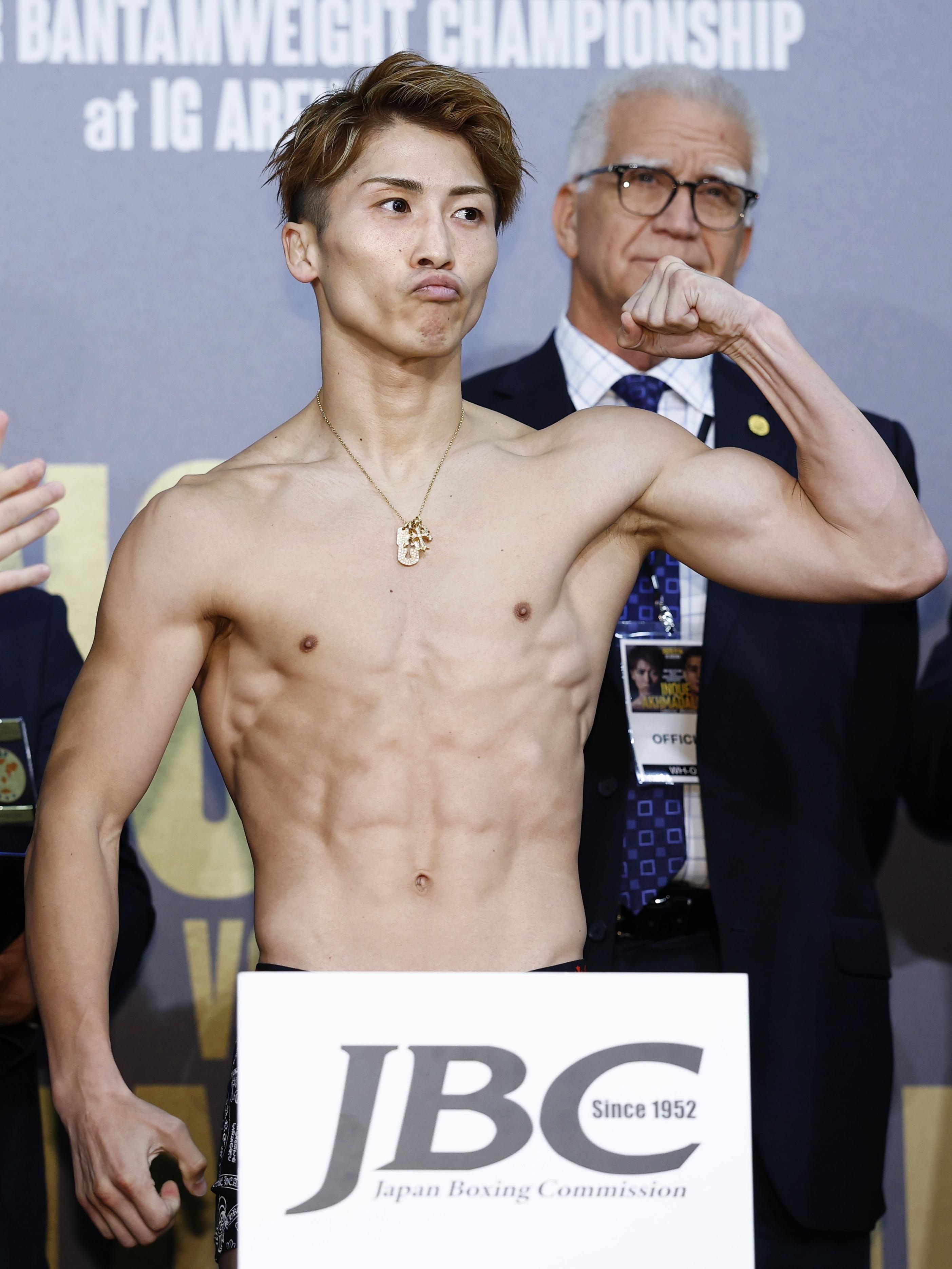 井上尚弥ら6選手とも計量パス 14日に名古屋でボクシングトリプル世界戦