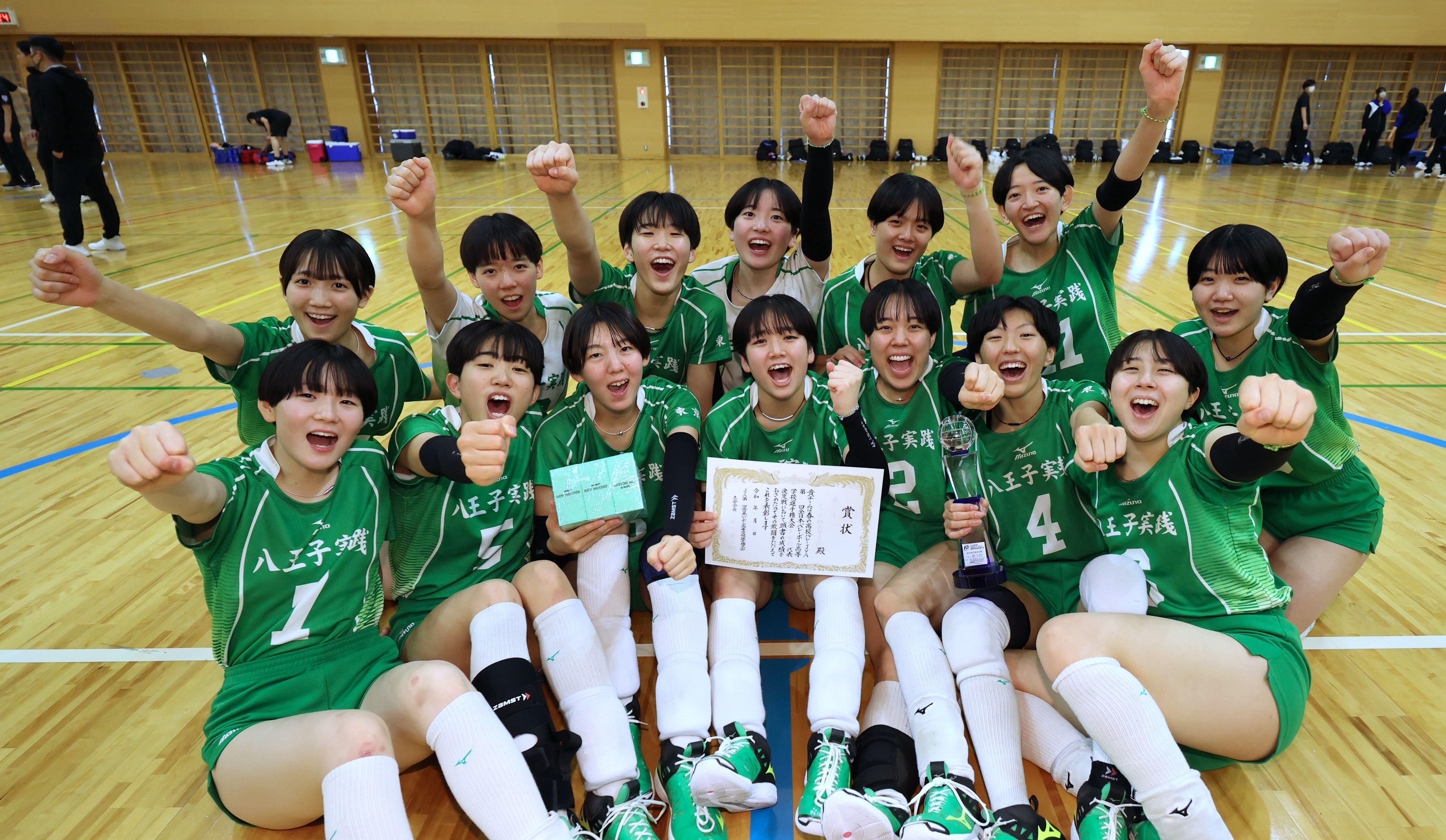 八王子実践が3位で本大会へ スーパー1年生の大雲舞子が躍動 貫井監督