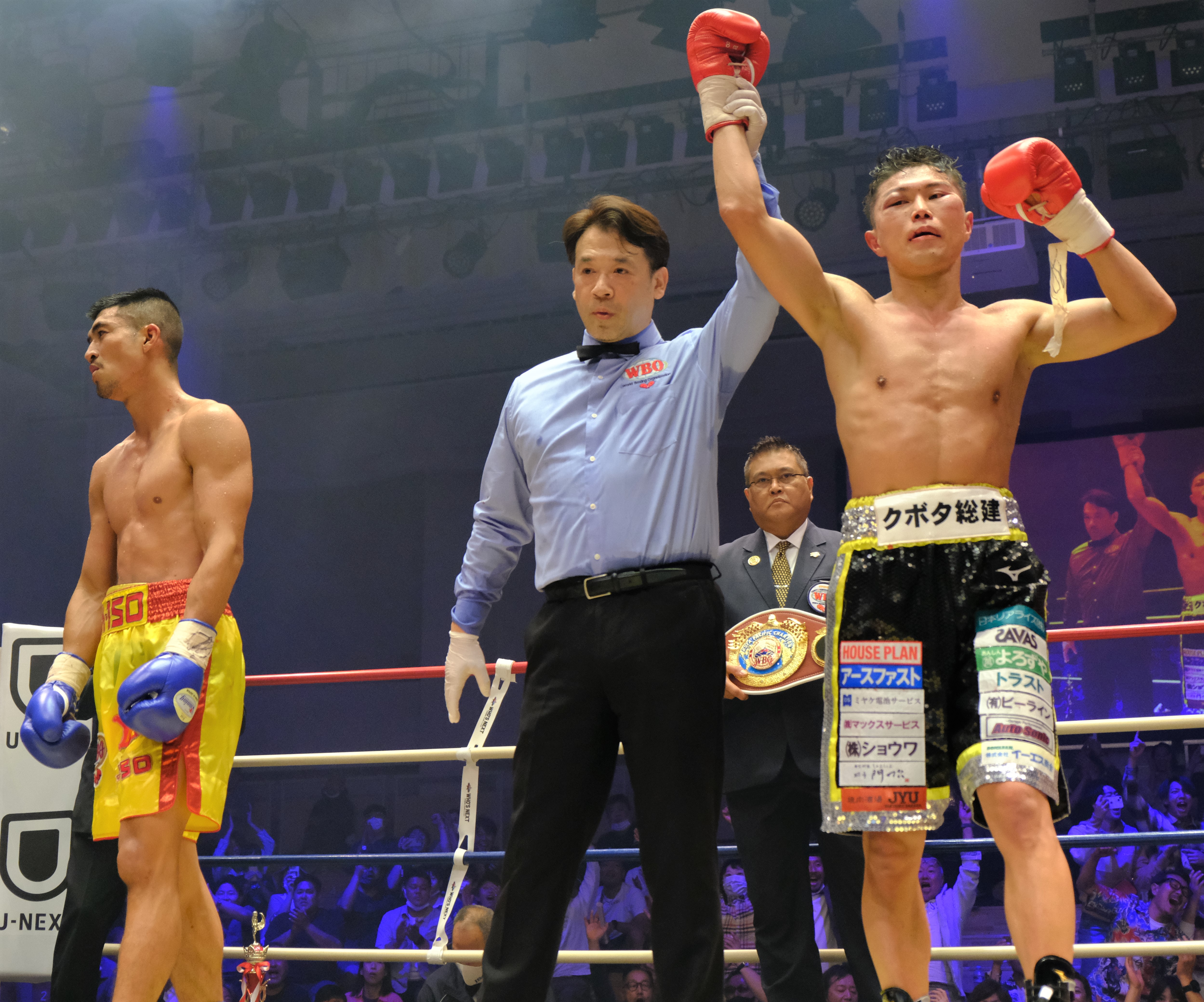 ボクシング】保田克也が判定勝ちで新王者 「リングでちょっと泣い