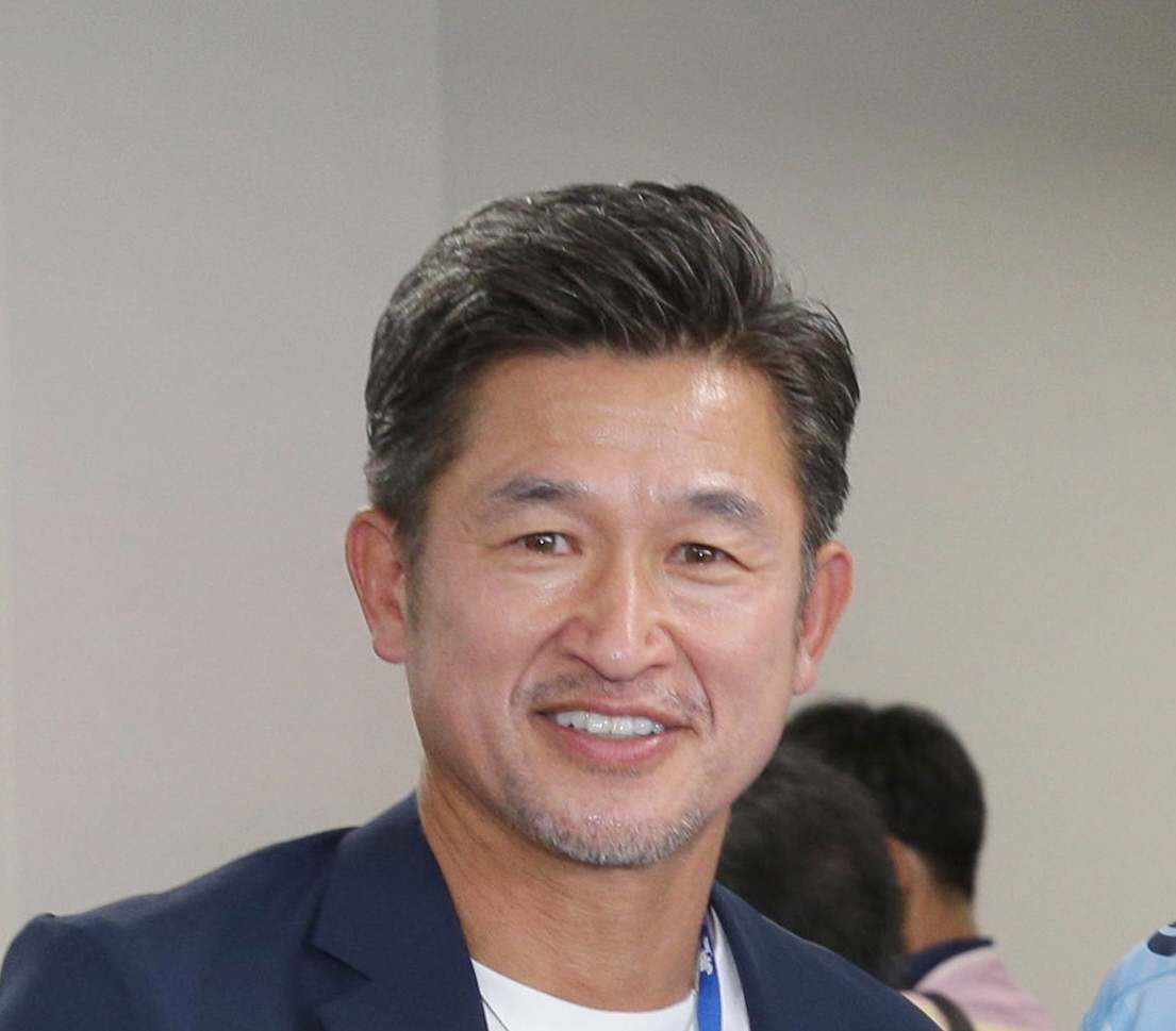 JFL鈴鹿のカズが途中出場 自身の持つ最年長出場記録を55歳