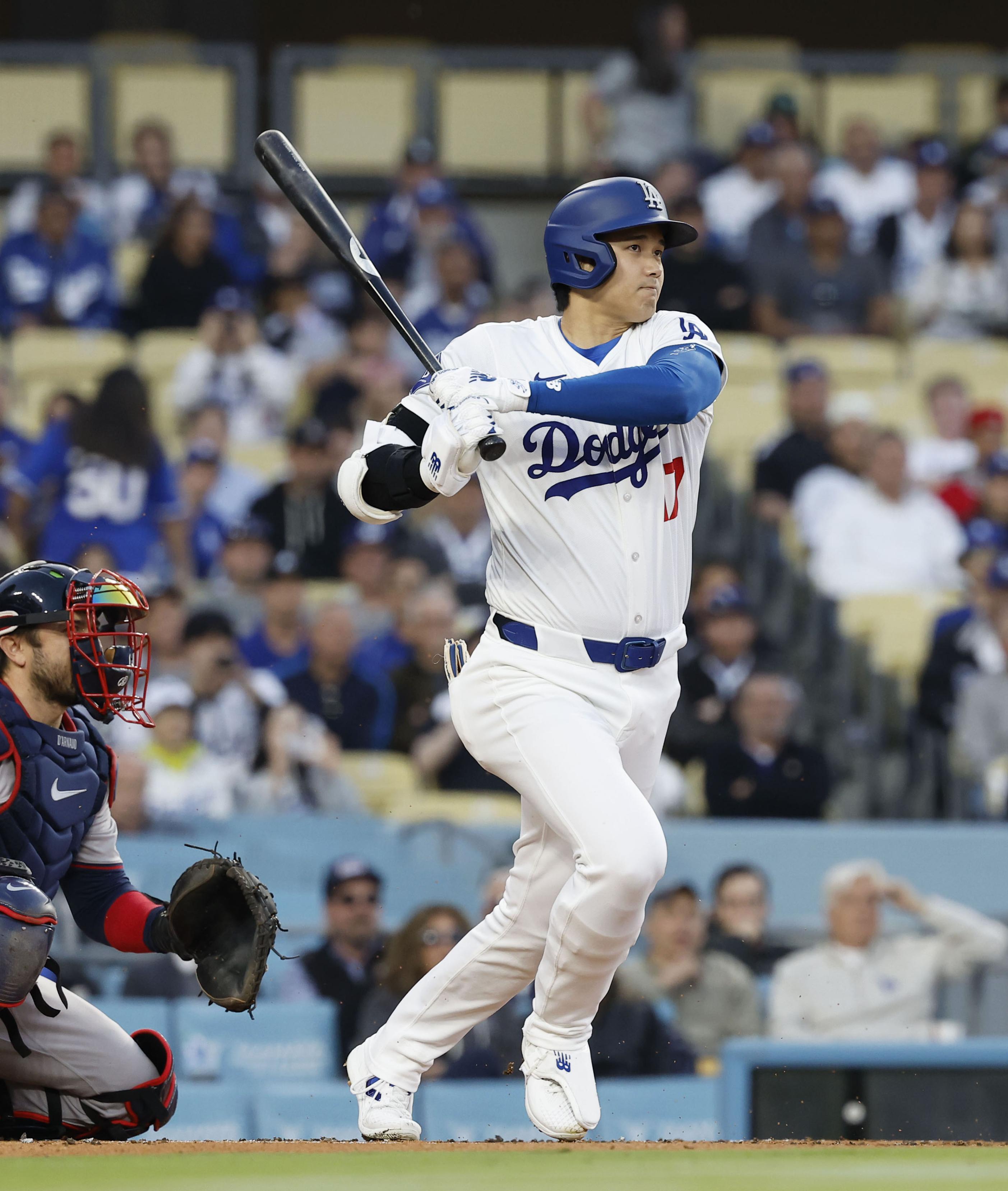 大谷翔平が延長十回に同点打、3打数1安打1打点 2盗塁 ドジャースは 