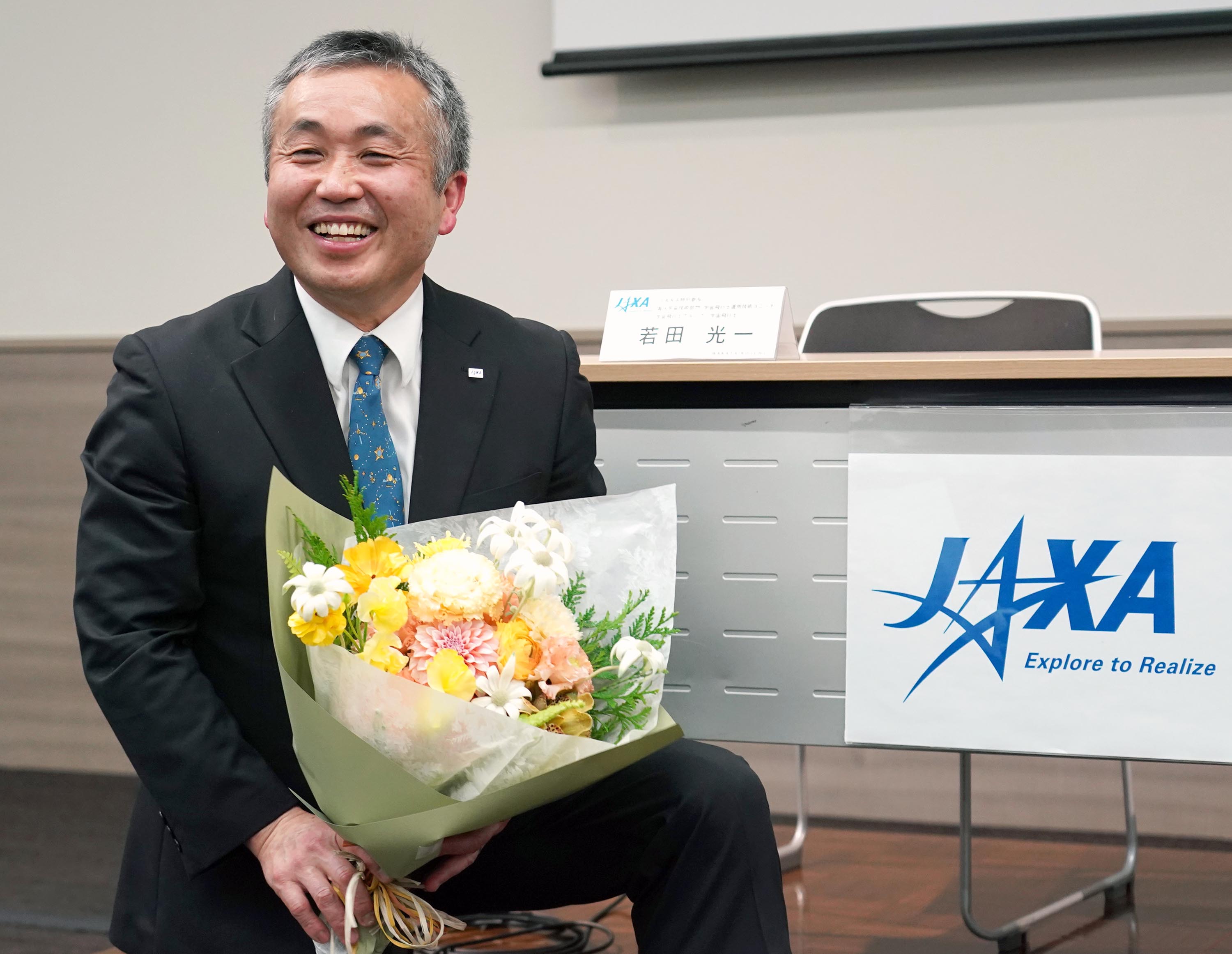 動画】JAXA退職の若田光一飛行士「32年、あっという間」 民間の