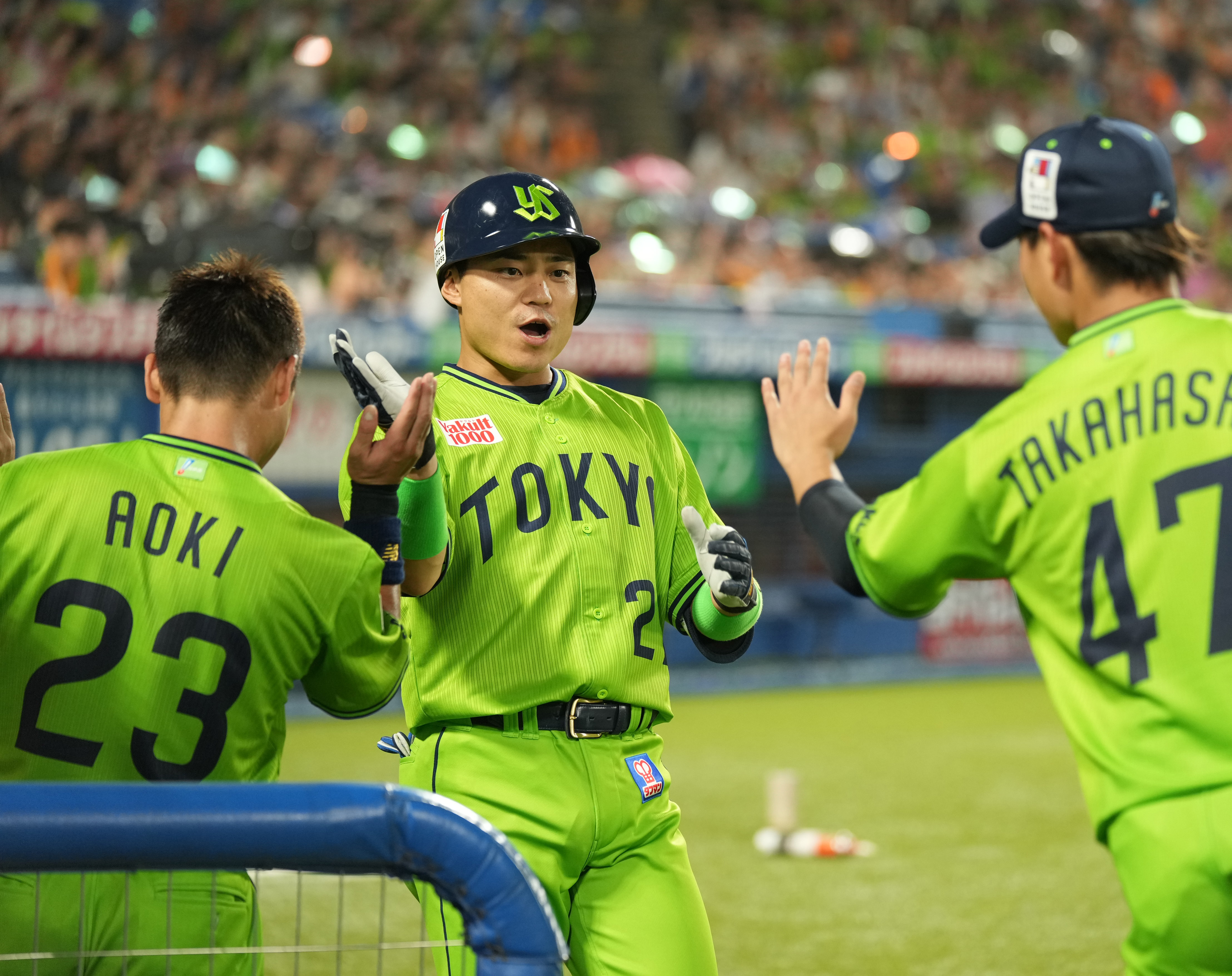 ヤクルト・中村悠平が逆転３ラン「チャンスでしたし、食らいついて