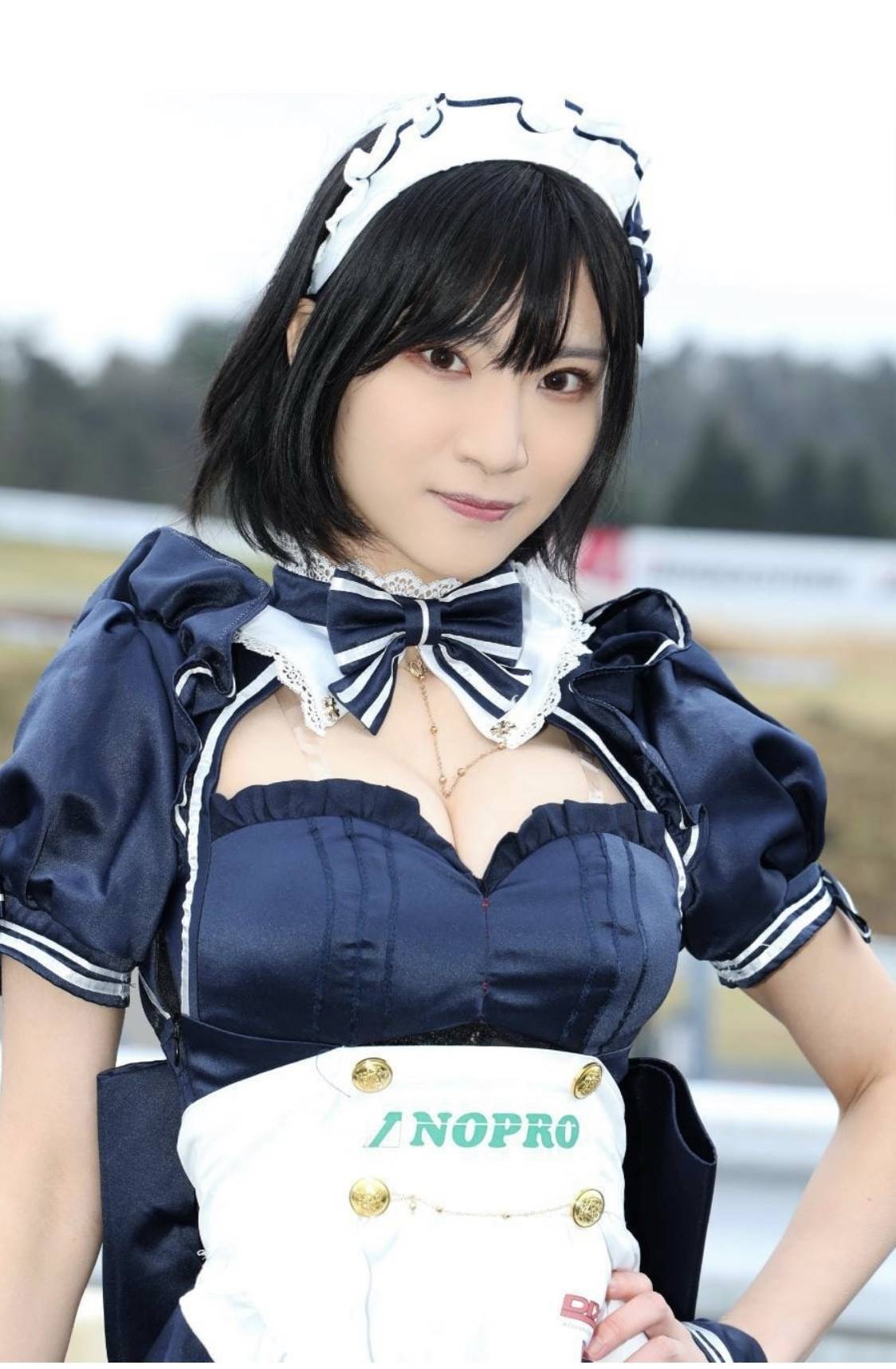 週末レースクイーン（322）】メイド喫茶で培った癒やしをサーキット