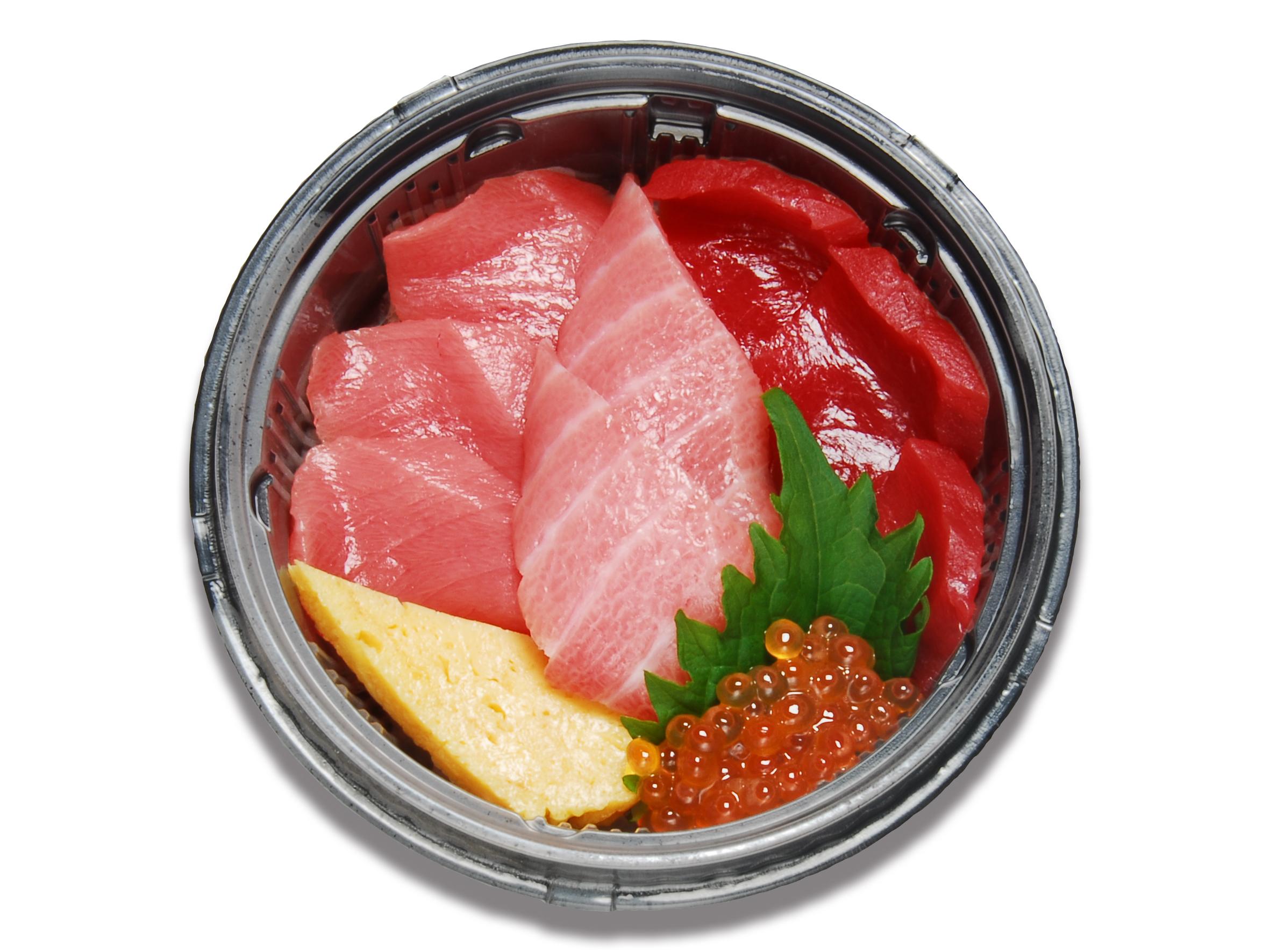 【魚ジャパンフェス2023 inお台場】本まぐろの大とろ入り三色丼