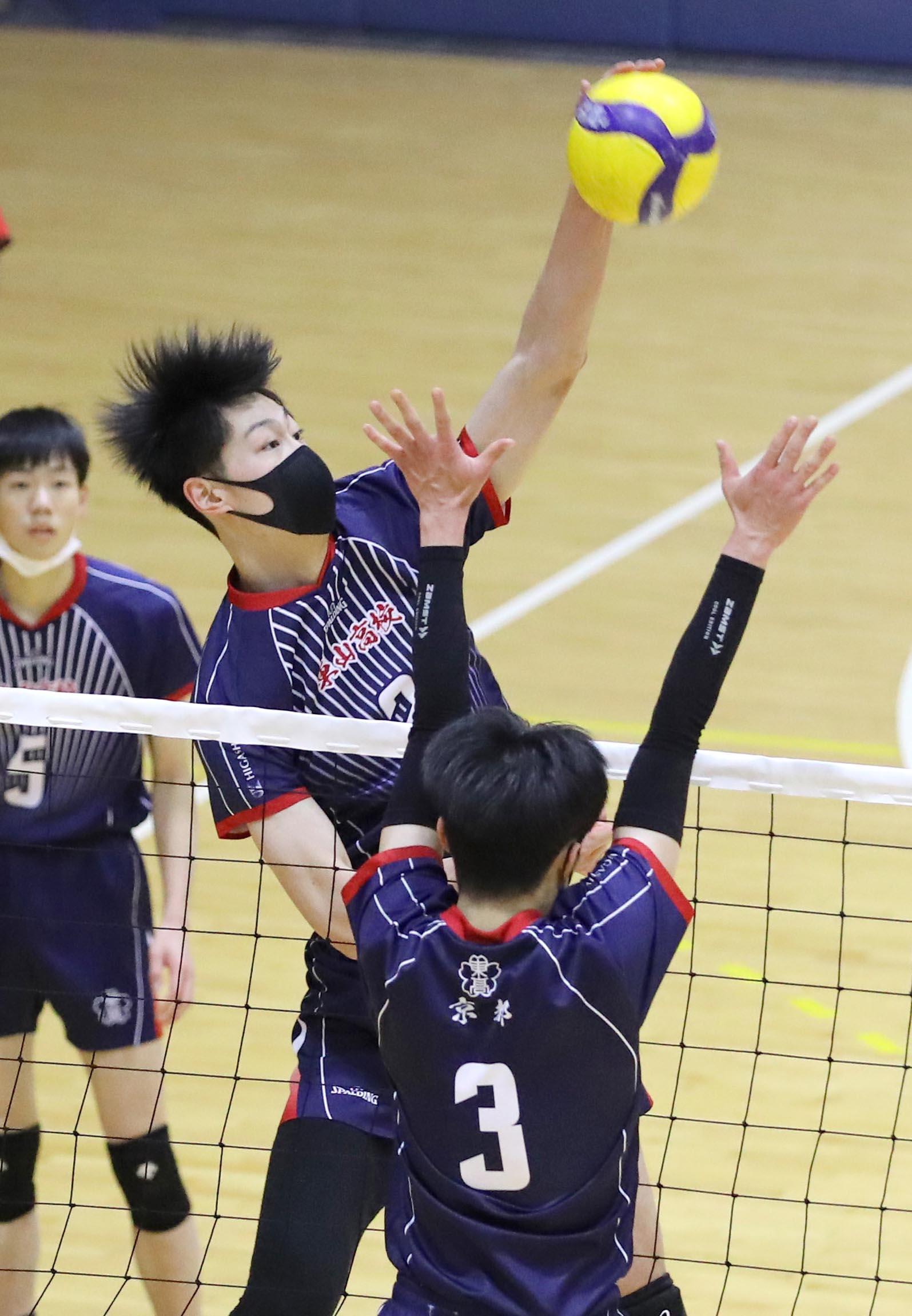 東山高校 男子バレーボール部 ユニフォーム 日本代表の麻野堅斗選手着用 東山高校 男子バレーボール部 ユニフォーム 日本代表の麻野堅斗
