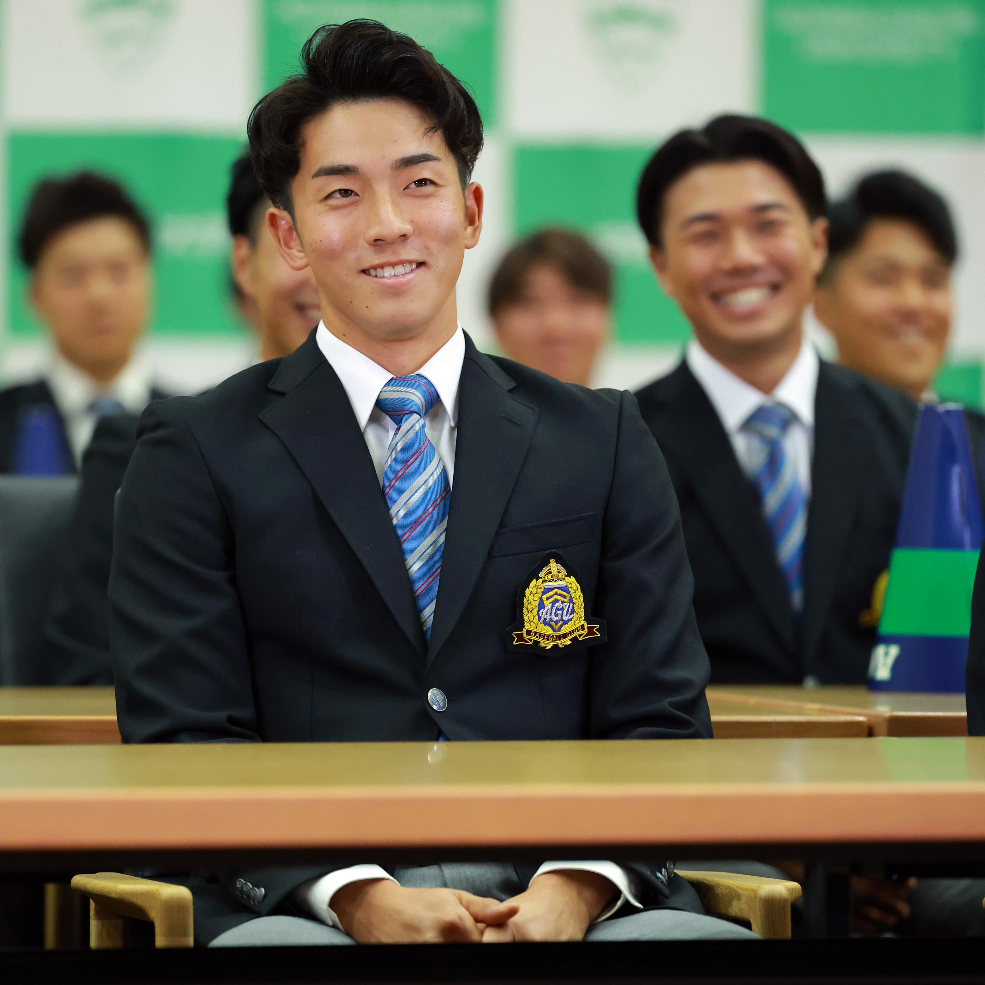 【１位指名トーク】青学大・常広羽也斗、広島・新井貴浩監督は「人間味がある。すてきな方」