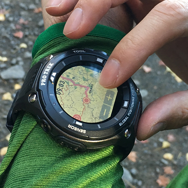 体験レポート】CASIO PRO TREK Smart WSD-F20を着用して山登り - 産経 ...