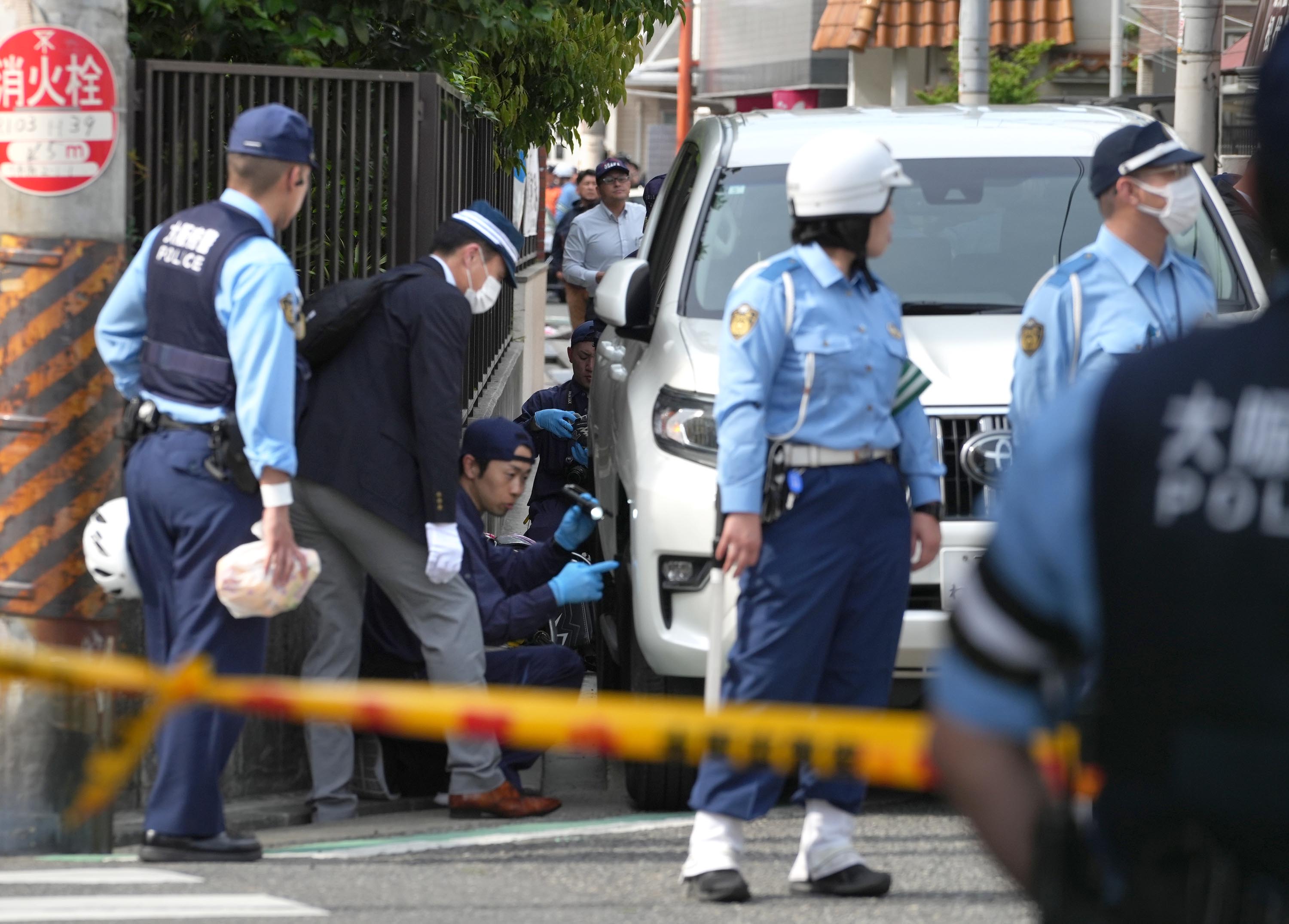 殺人未遂容疑で捜査、小学校付近で子供7人が車にはねられ負傷 - 産経