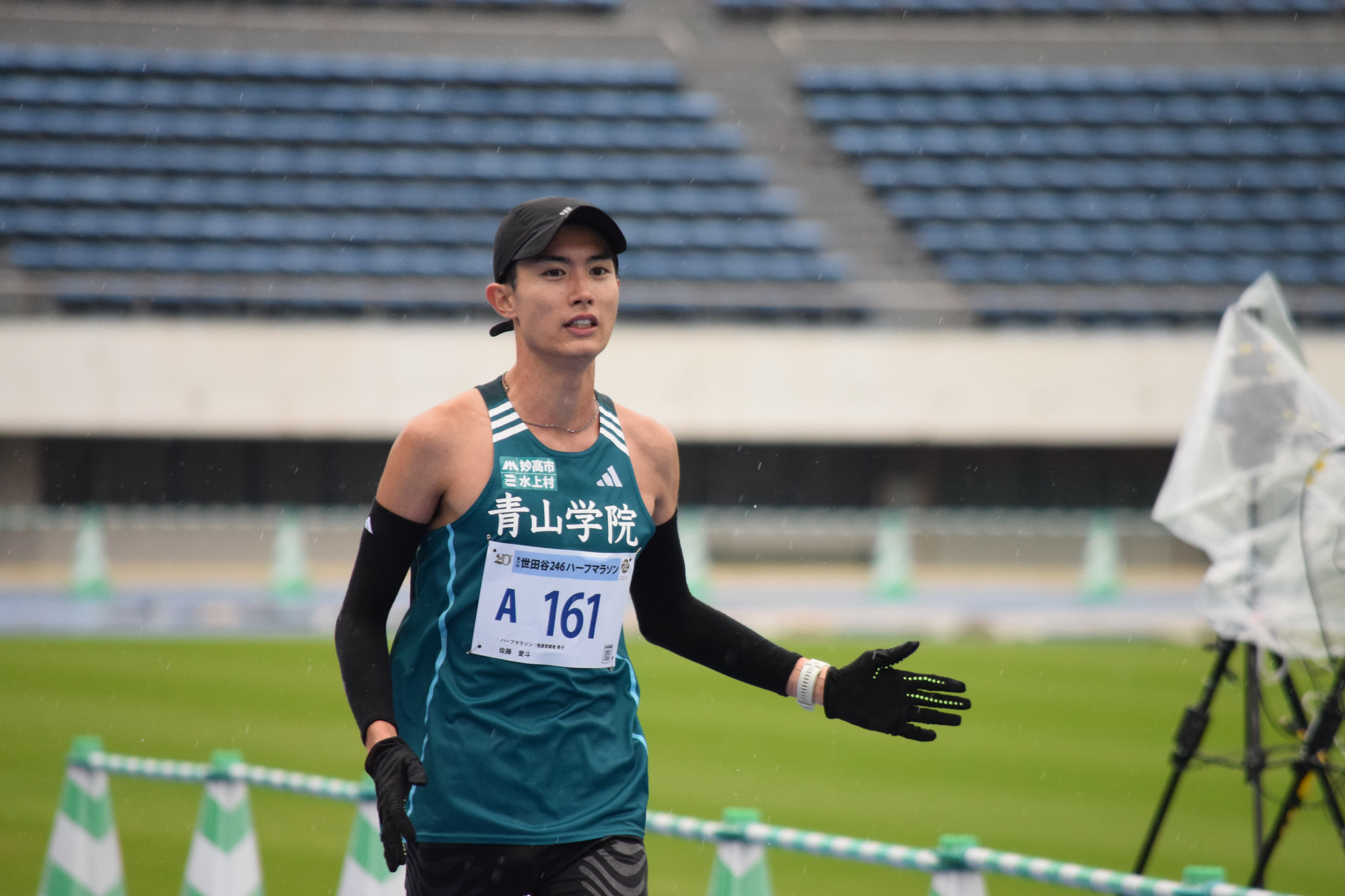 青学大・佐藤愛斗が3位「箱根では負けないぞという気持ちでいきたい