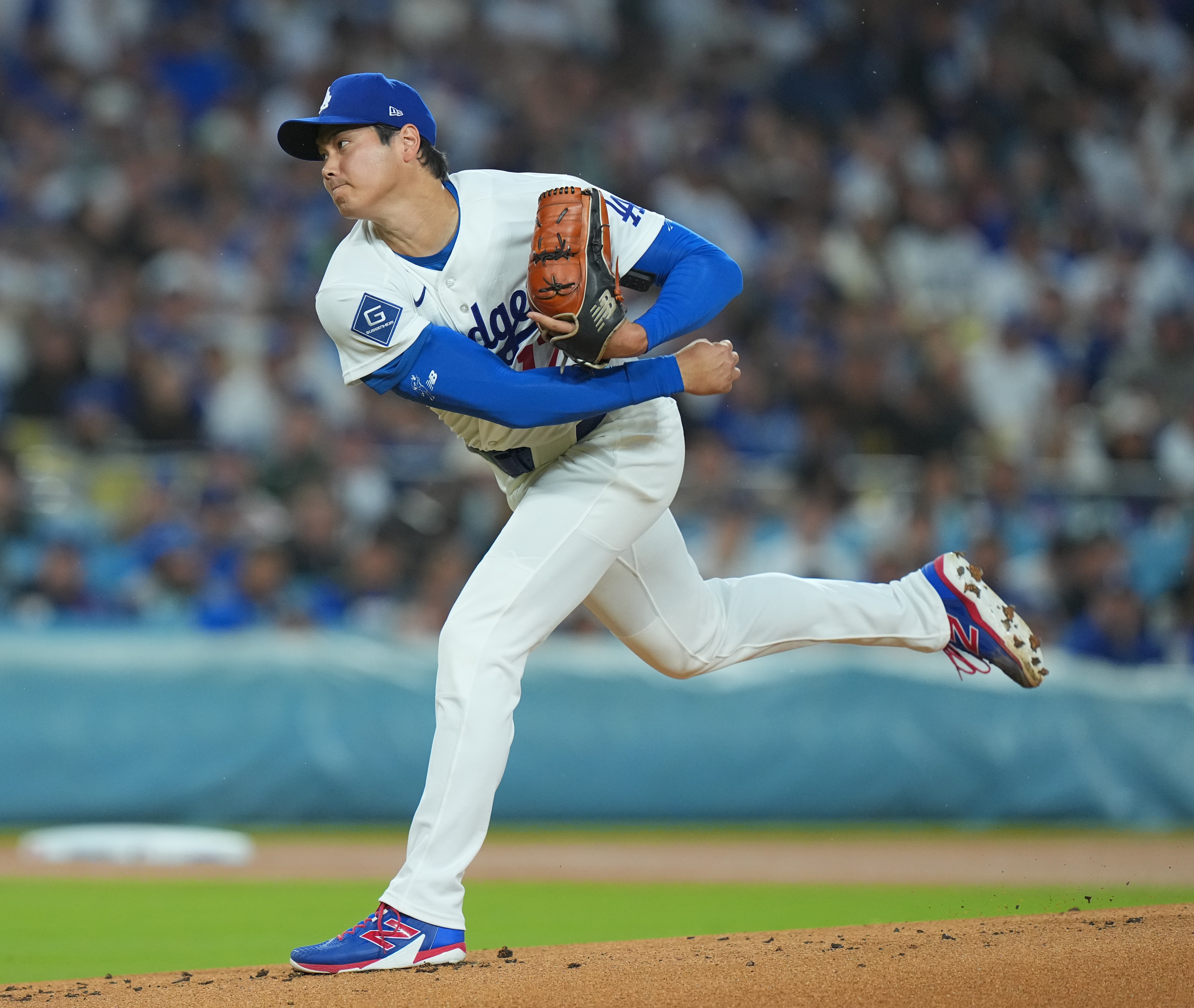 MLB】大谷翔平6回無失点6K…大雨のLAで快投、最速159.6キロ 初勝利の
