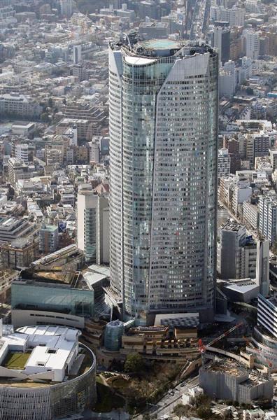 経済インサイド】超高層オフィスビル開発「森ビル」 六本木・虎ノ門