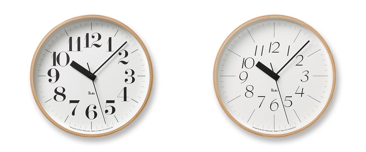 インテリア時計 REGULARITY TIME 一年の区切りと始まりにあらためて時間を振り返る—インテリア時計が