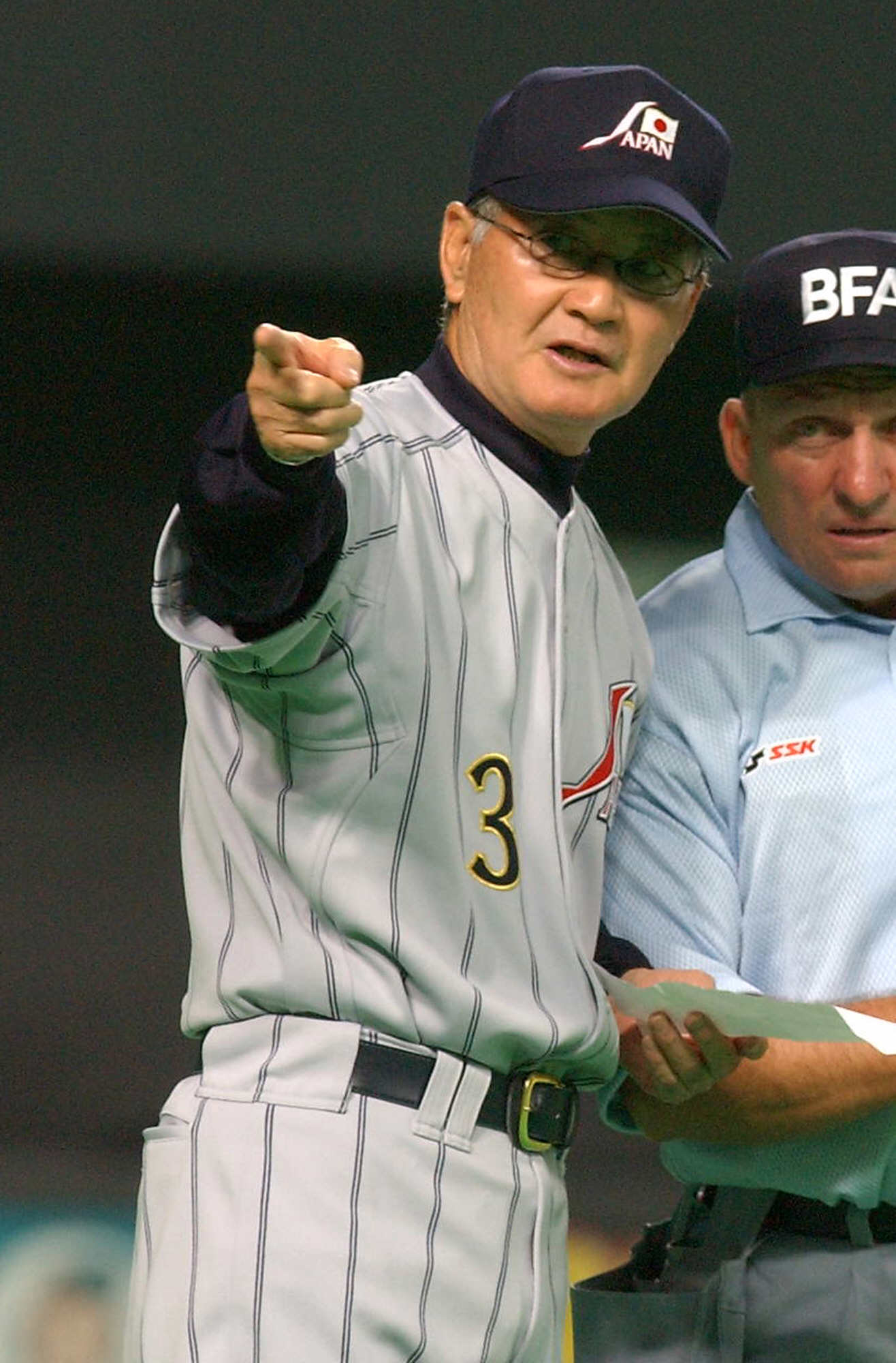 MIZUNO 未使用　ミズノ　野球日本代表 長嶋ジャパン　長嶋茂雄　2004アテネオリンピック　ユニフォーム　レプリカ　Lサイズ　侍ジャパン