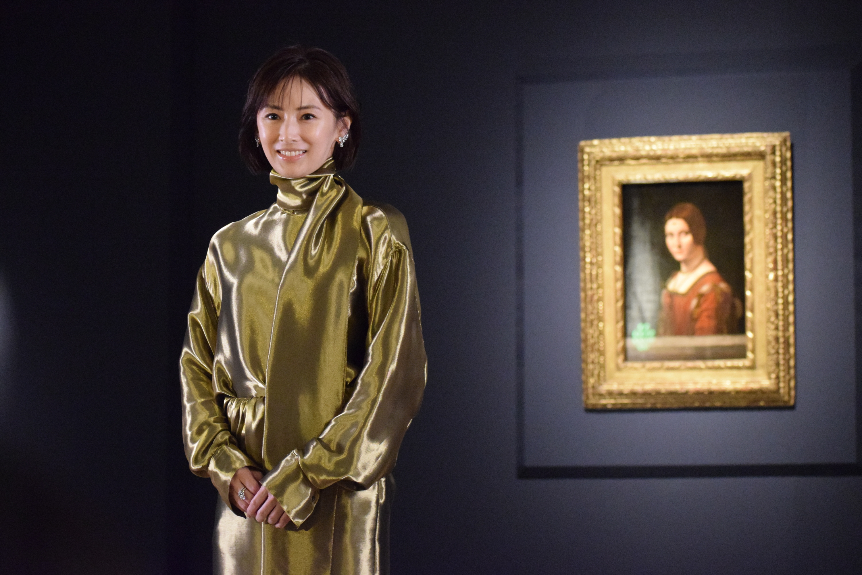 a*5様 貴重　非売品　レア　北川景子　等身大　パネル　箱付　新品 北川景子、ルーヴル美術館展に「ママ友を誘って10人くらいで行こうかな