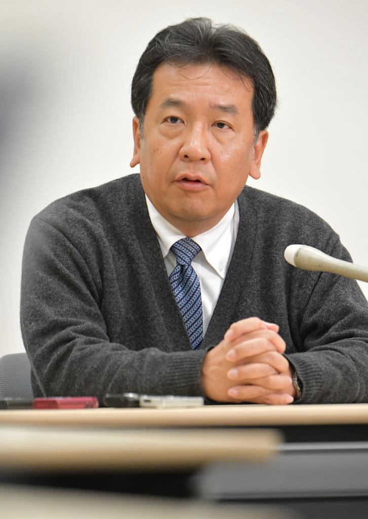 立憲民主 枝野代表 安倍首相の母校 成蹊大で講演 産経ニュース