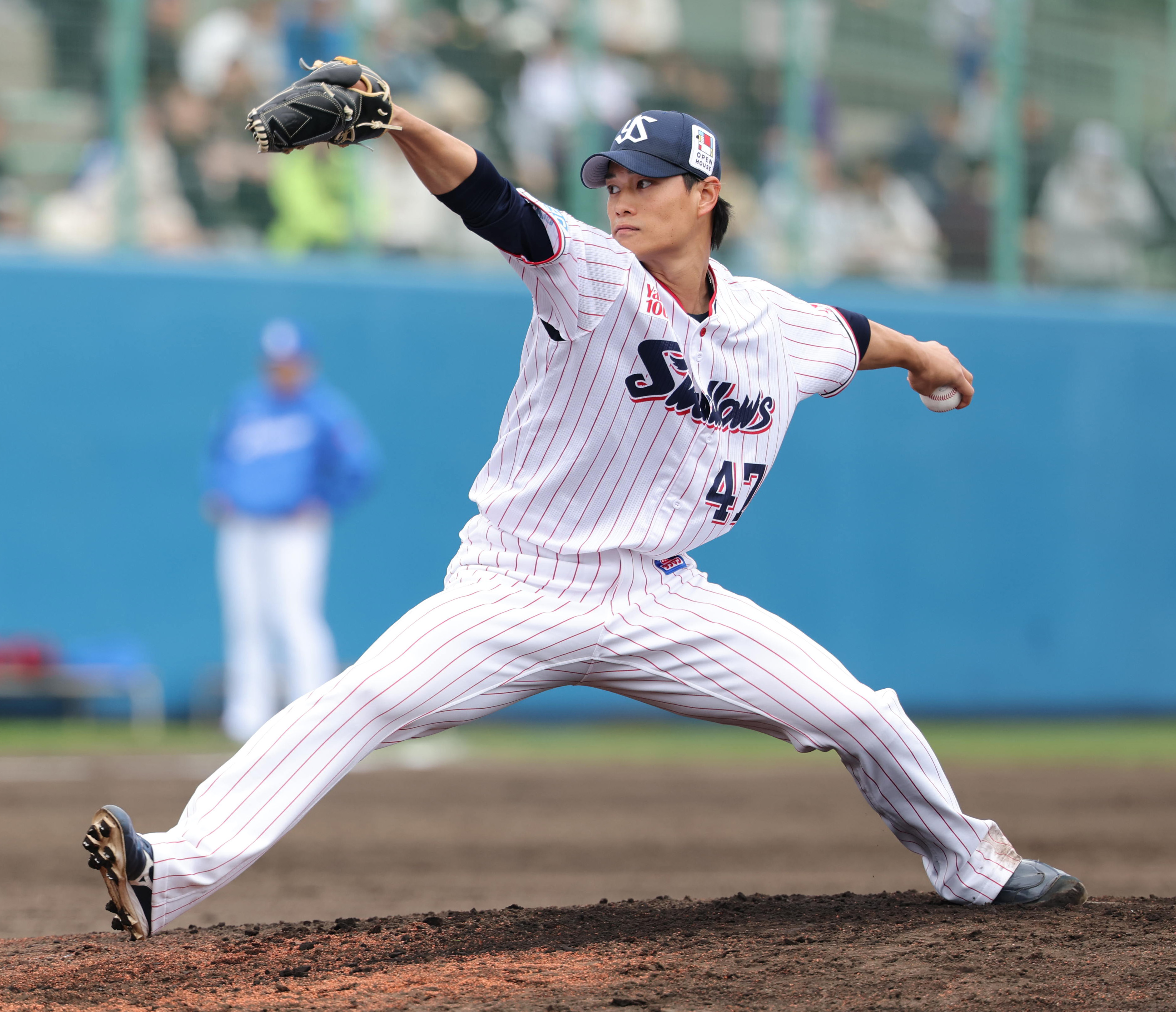 美品)SO-07 東京ヤクルトスワローズ 高橋奎二 チーム最多奪三振