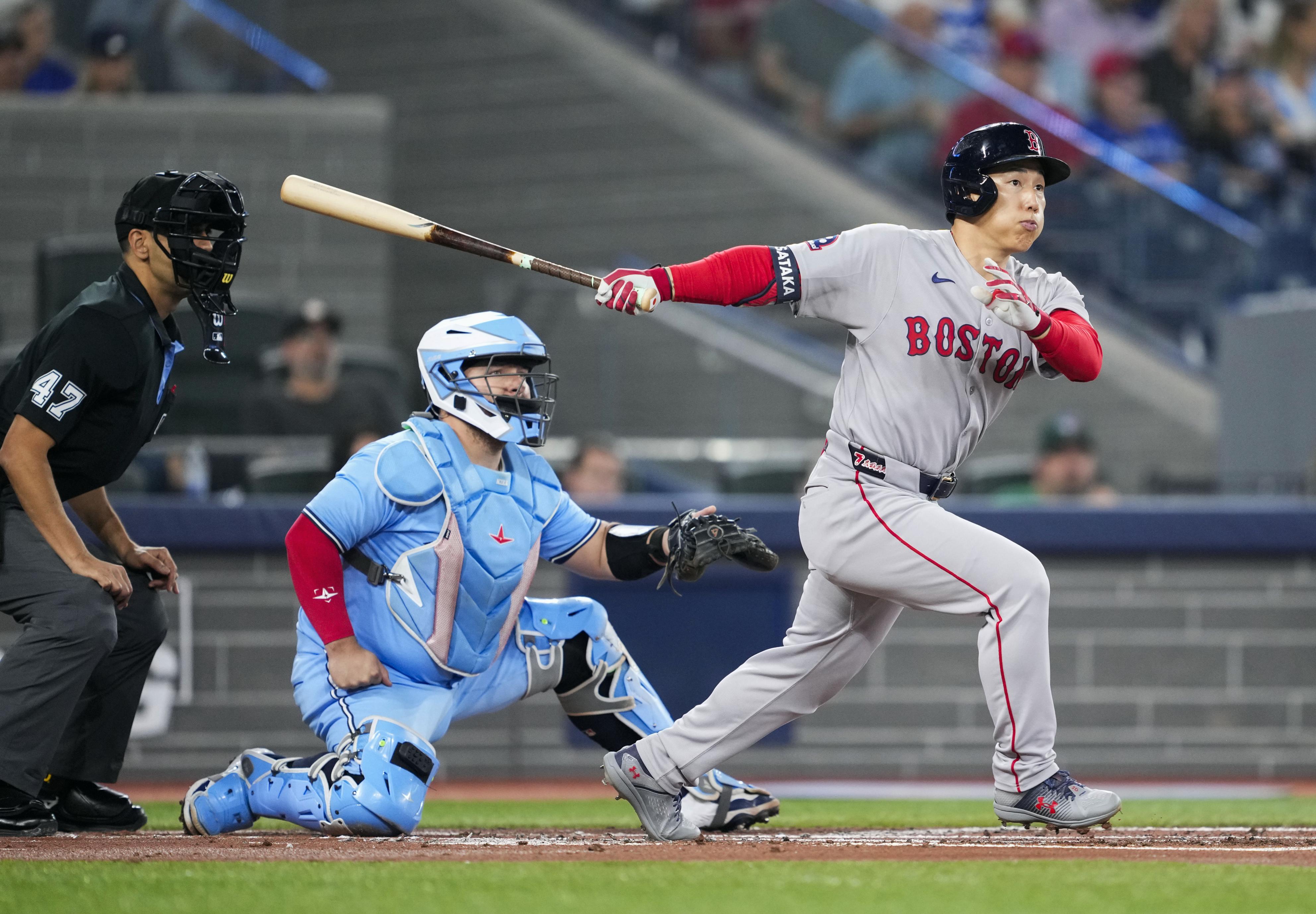 レッドソックス吉田正尚が五回に3号ソロ 大谷翔平1番、菊池雄星は7勝目