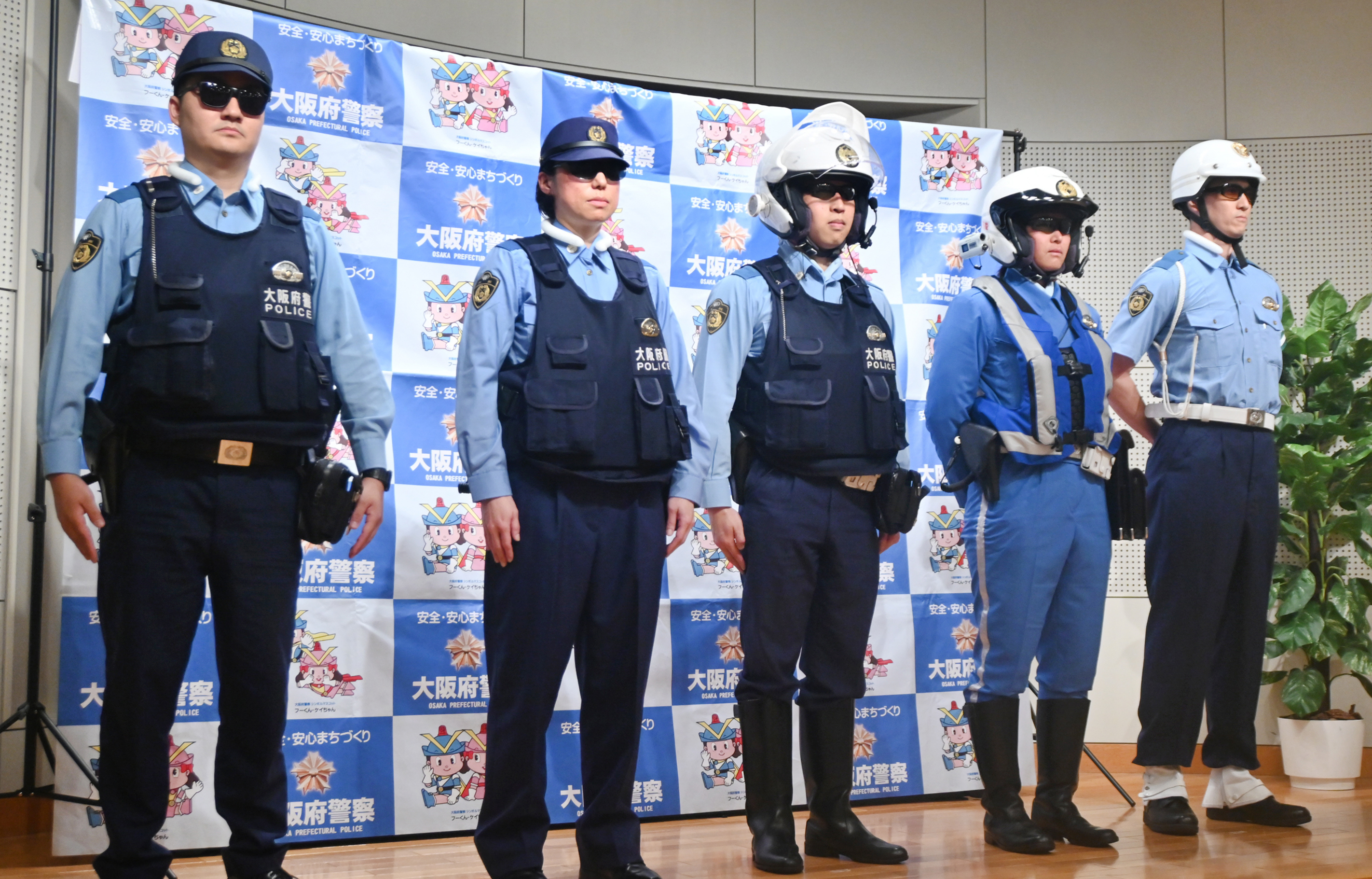 猛暑でサングラスも解禁「夏の警察官スタイル」に理解呼び掛け、広がる